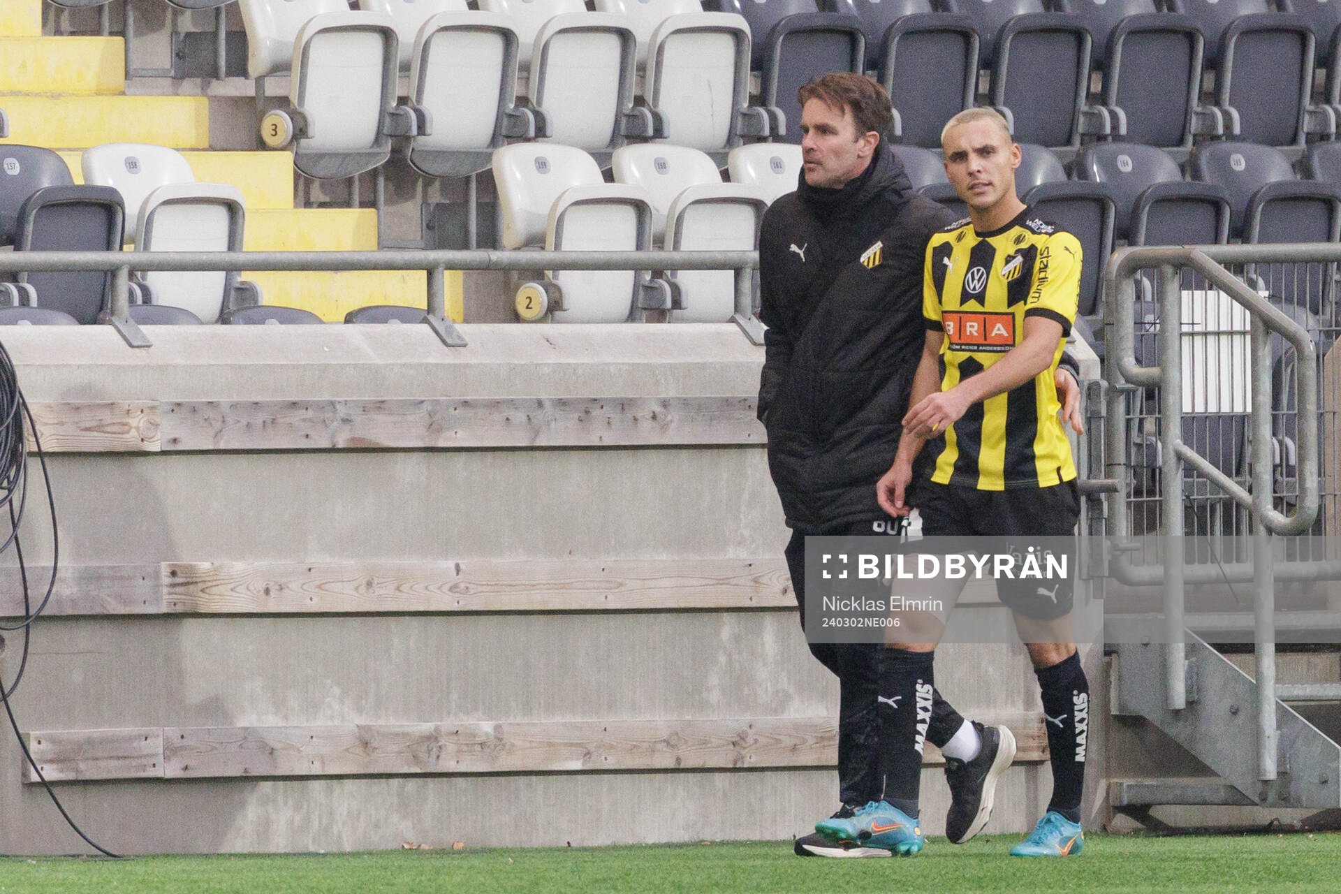 BK Häckens Ali Youssef med skada