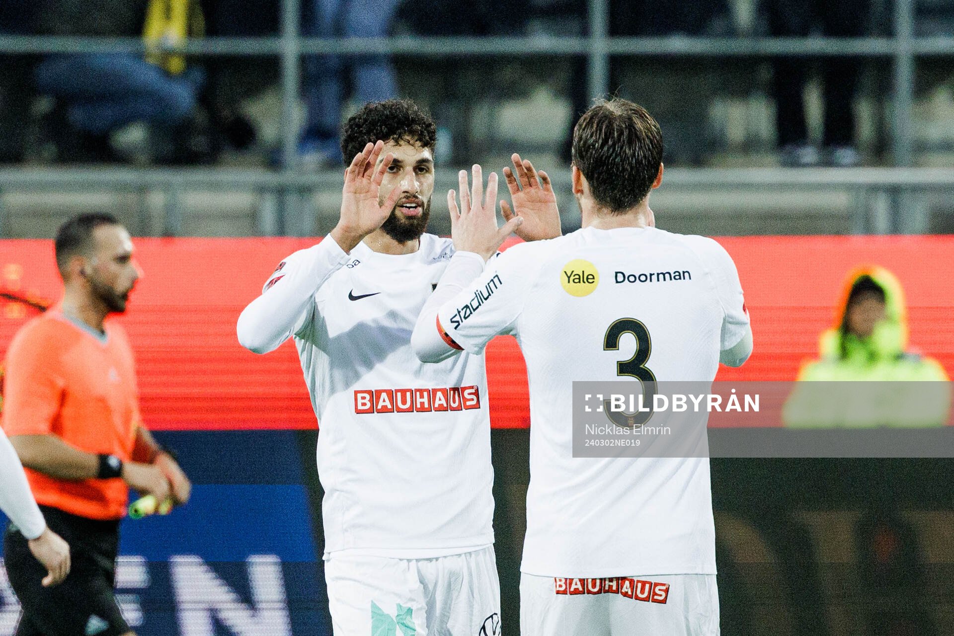Brommapojkarnas Paya Pichkah och Alexander Abrahamsson