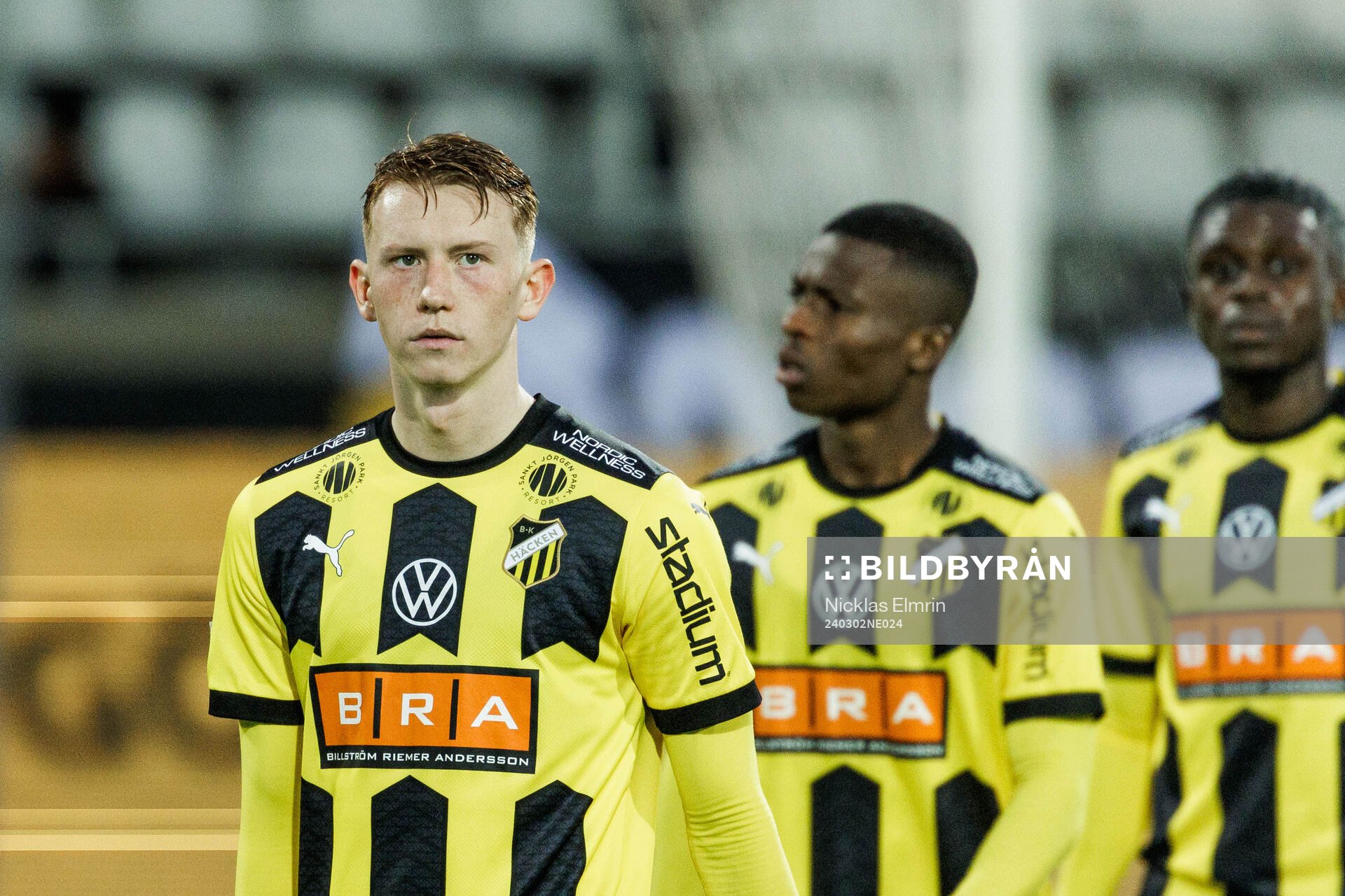 BK Häckens Julius Lindberg deppar
