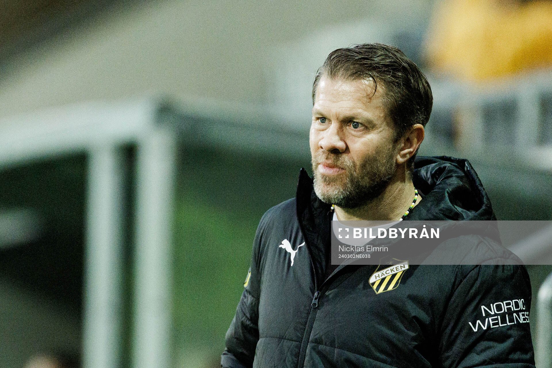 Bk Häckens huvudtränare Paco Johansen