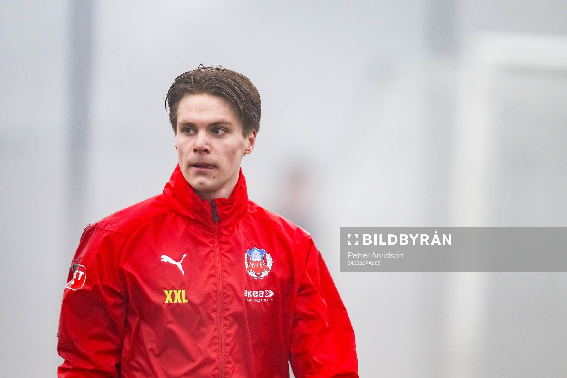 Helsingborgs målvakt Nils Arvidsson