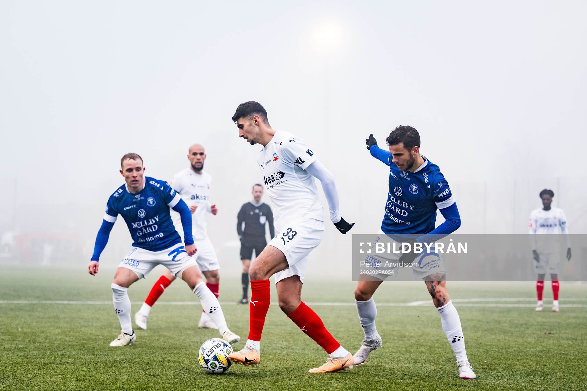 Helsingborgs Amar Muhsin och Trelleborgs Herman Hallberg