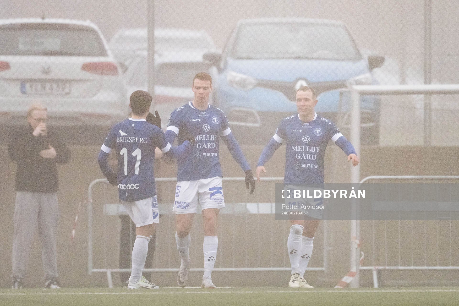 Trelleborgs Zander Hyltoft jublar