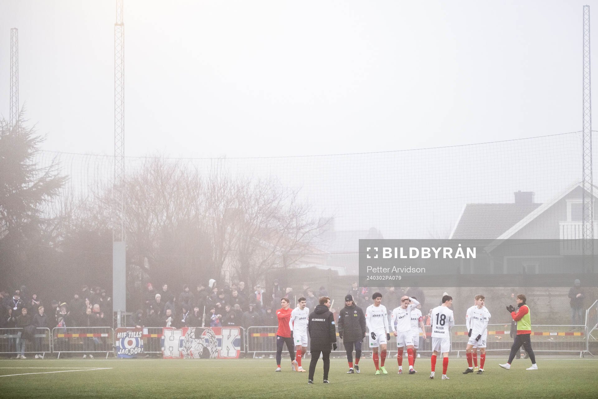 Helsingborg spelare deppar