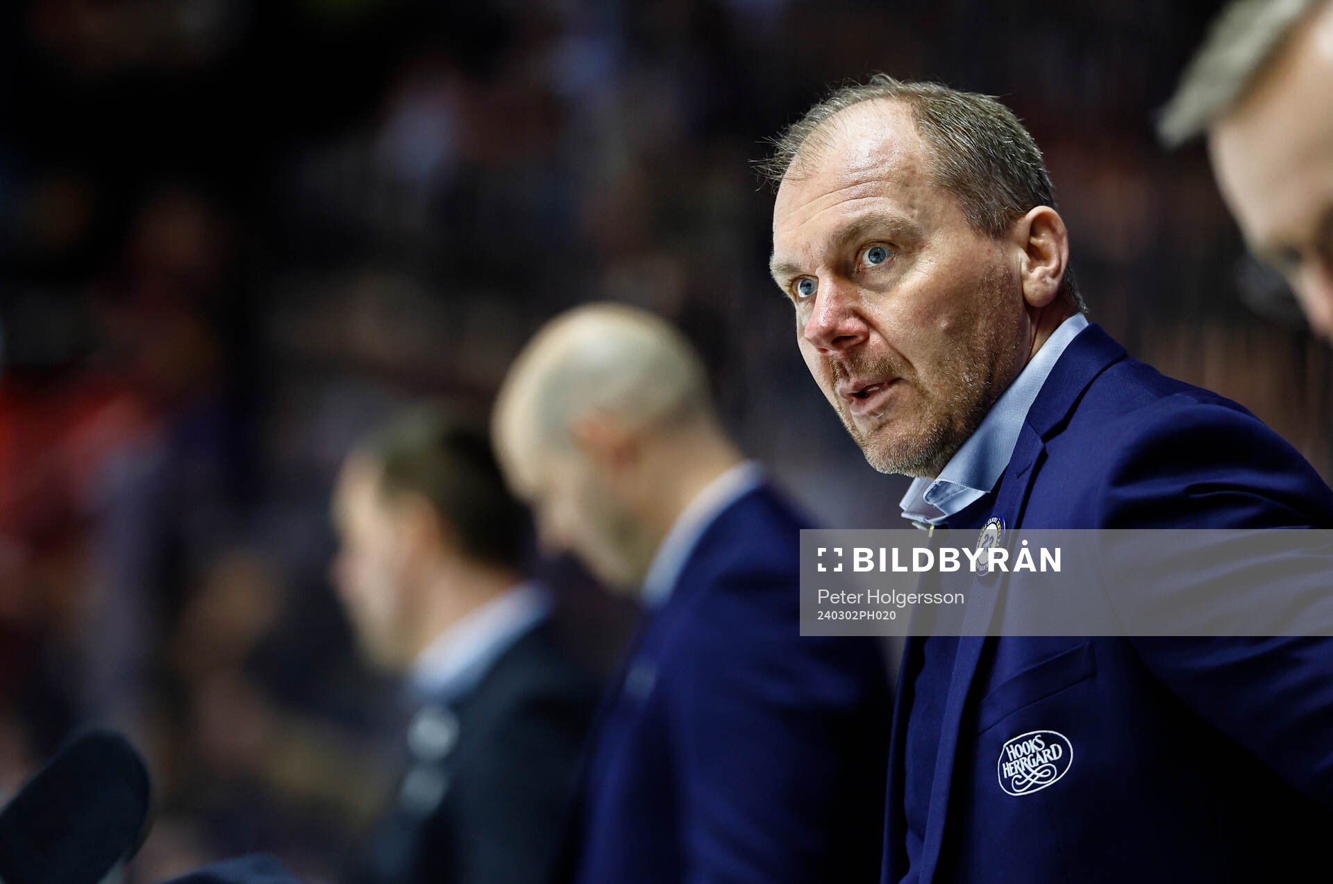 HV71s tränare Johan Lindbom