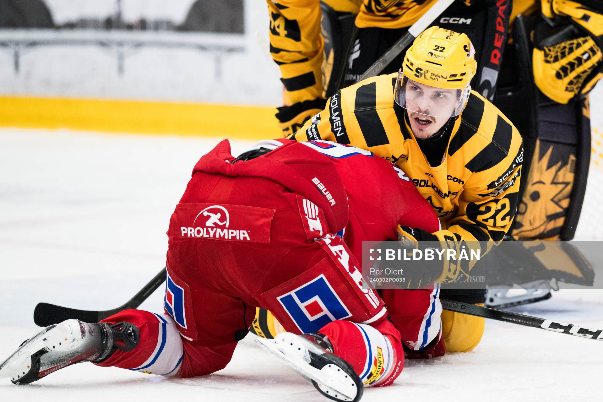 Skellefteås Jonathan Johnson och Timrås Erik Andersson