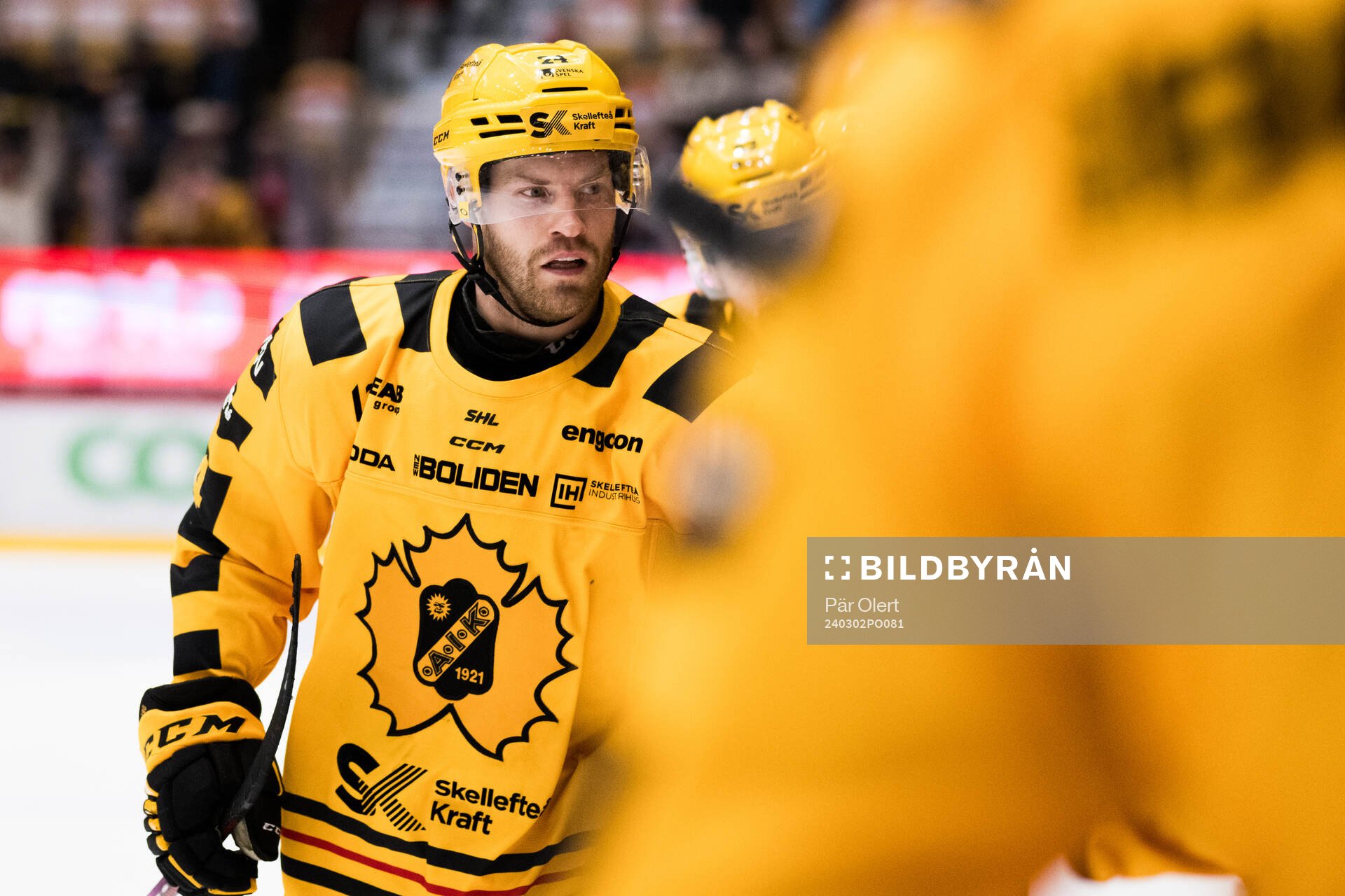 Skellefteås Oscar Lindberg jublar