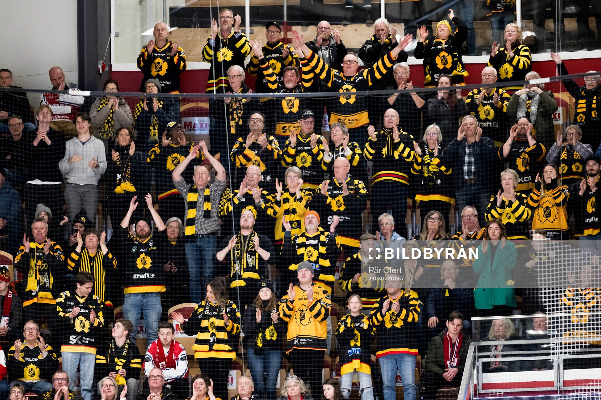Skellefteås supportrar