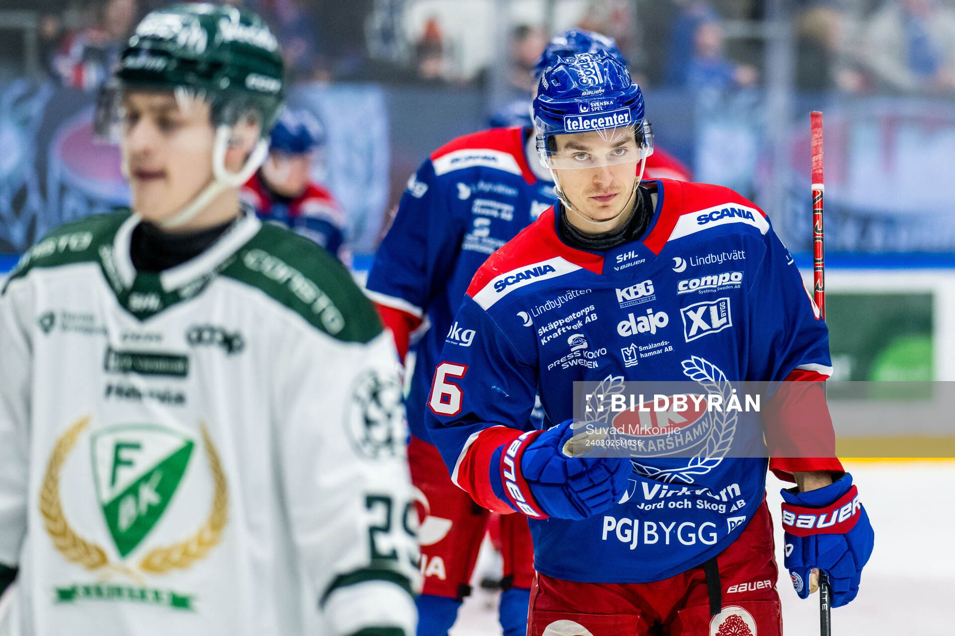 Oskarshamns Lukas Jasek jublar