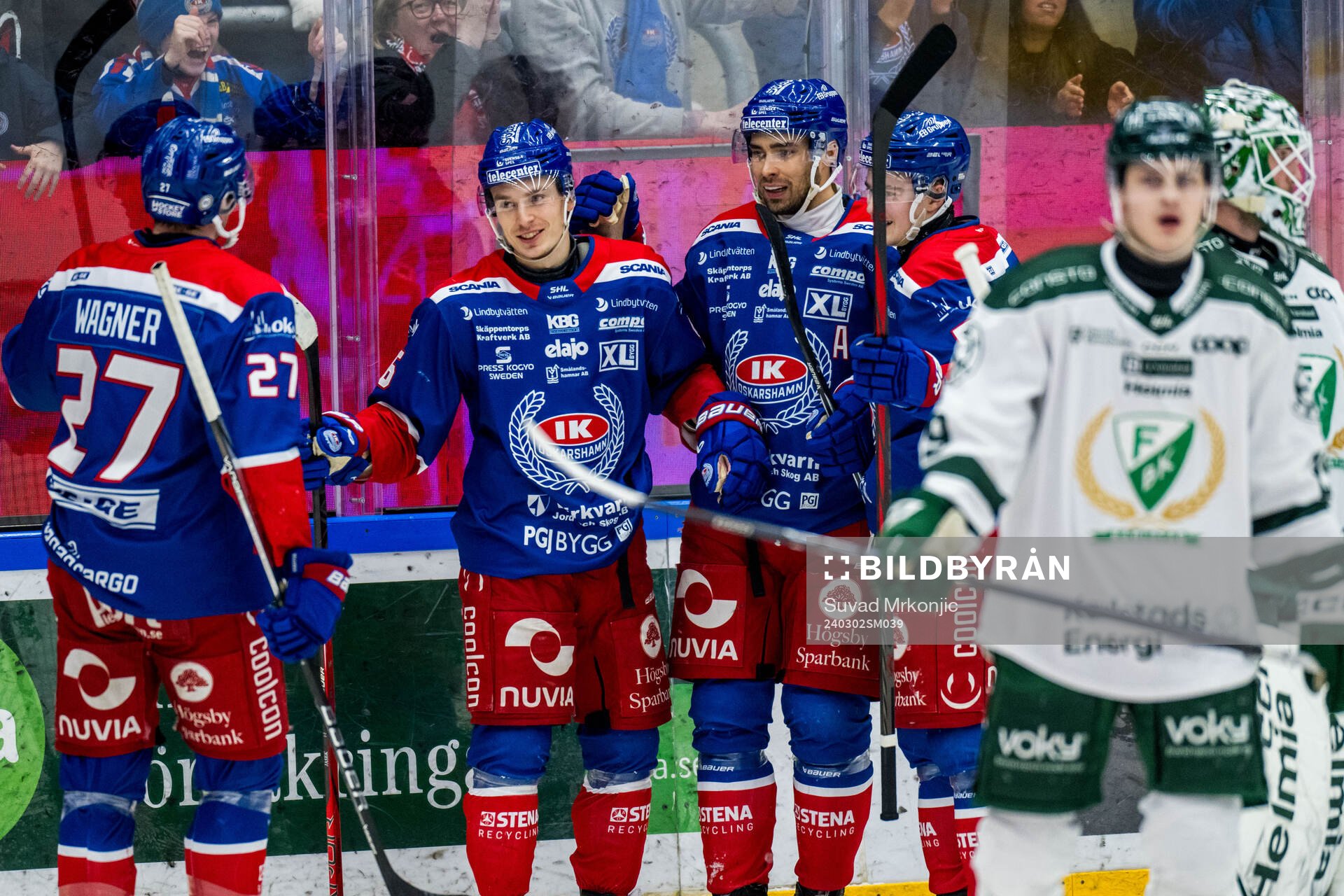 Oskarshamns Lukas Jasek jublar