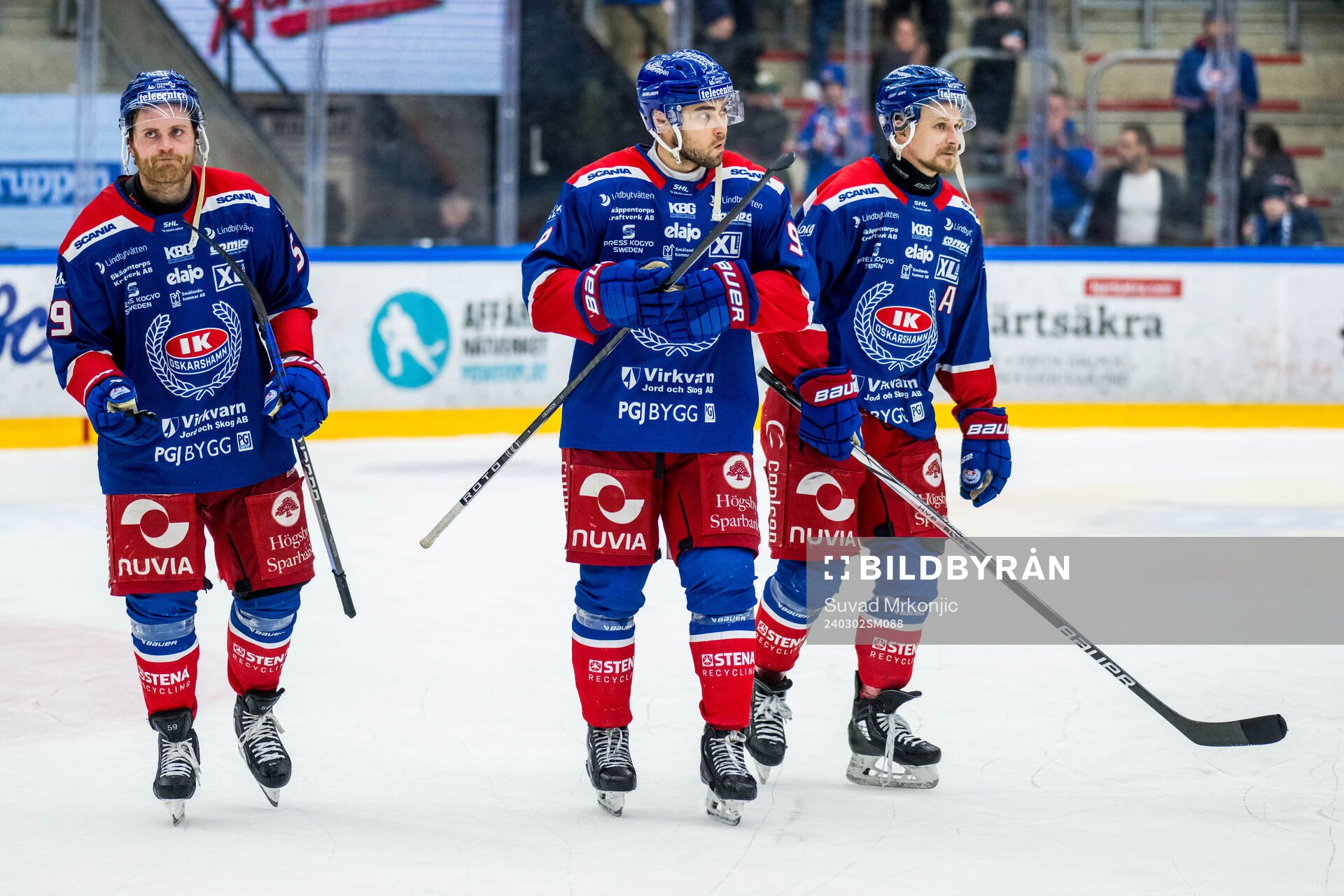 Oskarshamns Anton Mylläri, Ahti Oksanen och Johannes