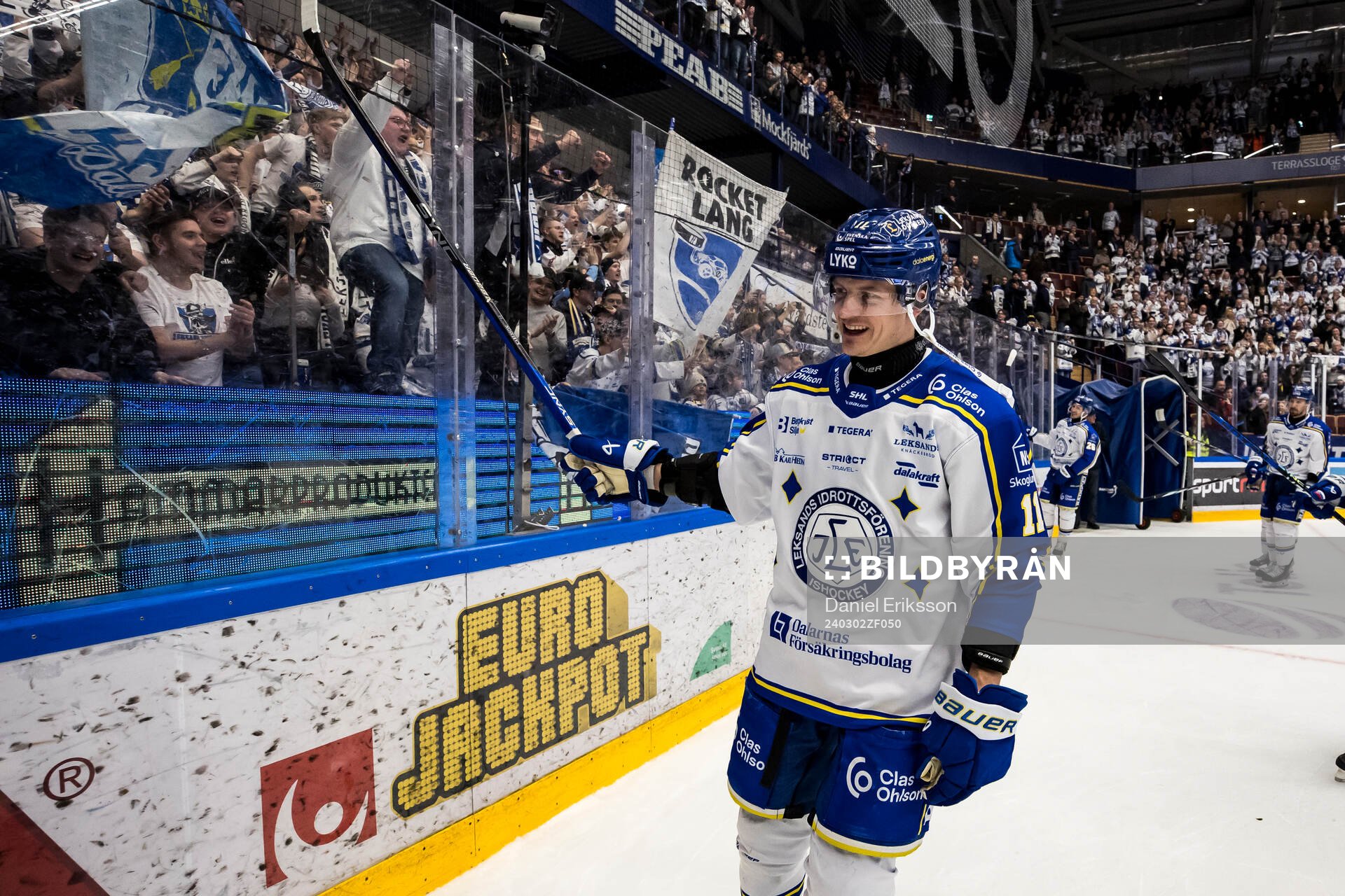 Leksands Martin Karlsson jublar