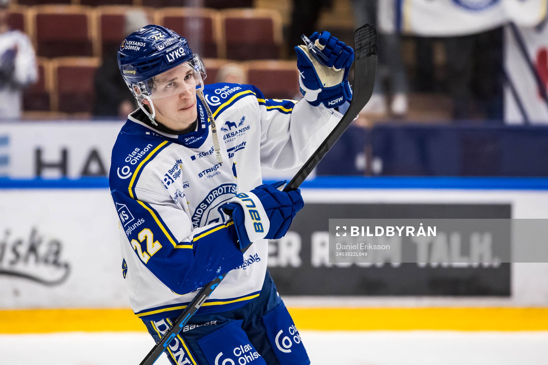 Leksands Lukas Vejdemo utsedd till matchens krigare