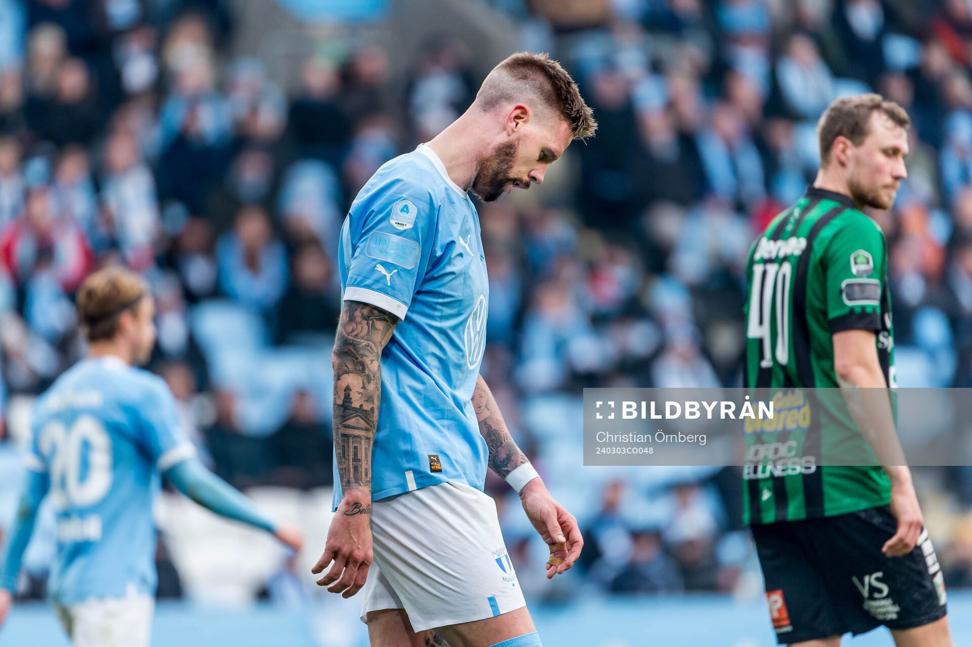 Malmö FFs Pontus Jansson deppar