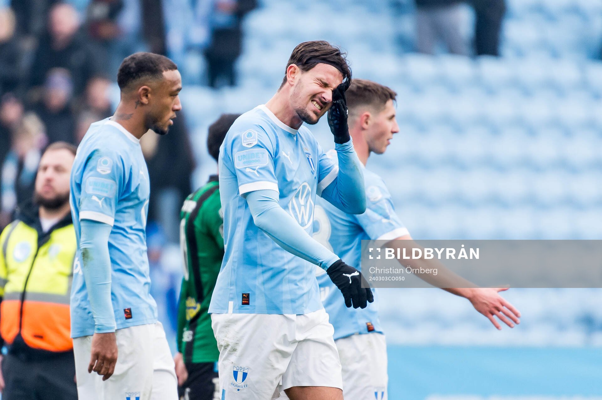 Malmö FFs Stefano Vecchia deppar