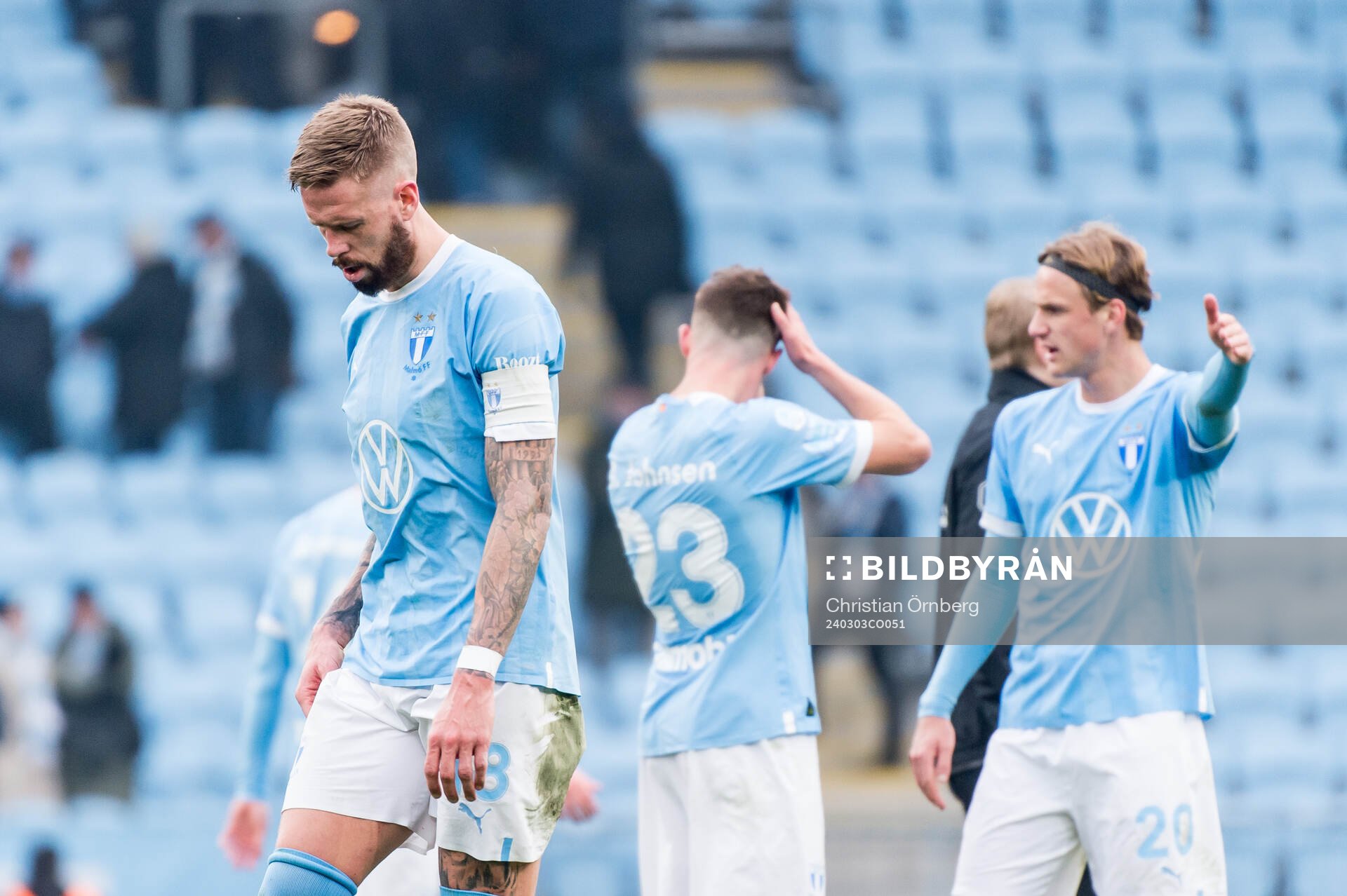 Malmö FFs Pontus Jansson deppar