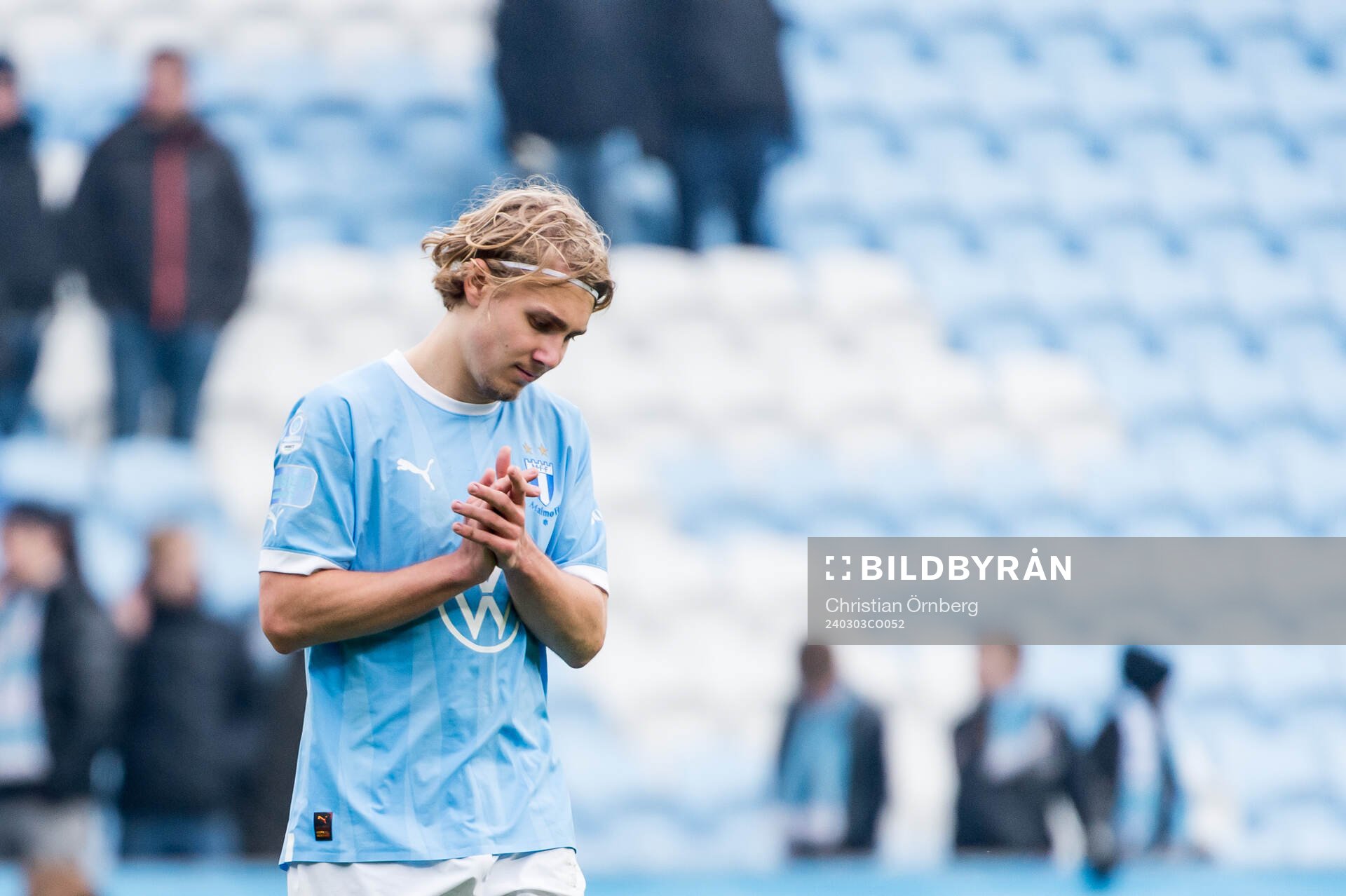 Malmö FFs Sebastian Nanasi deppar