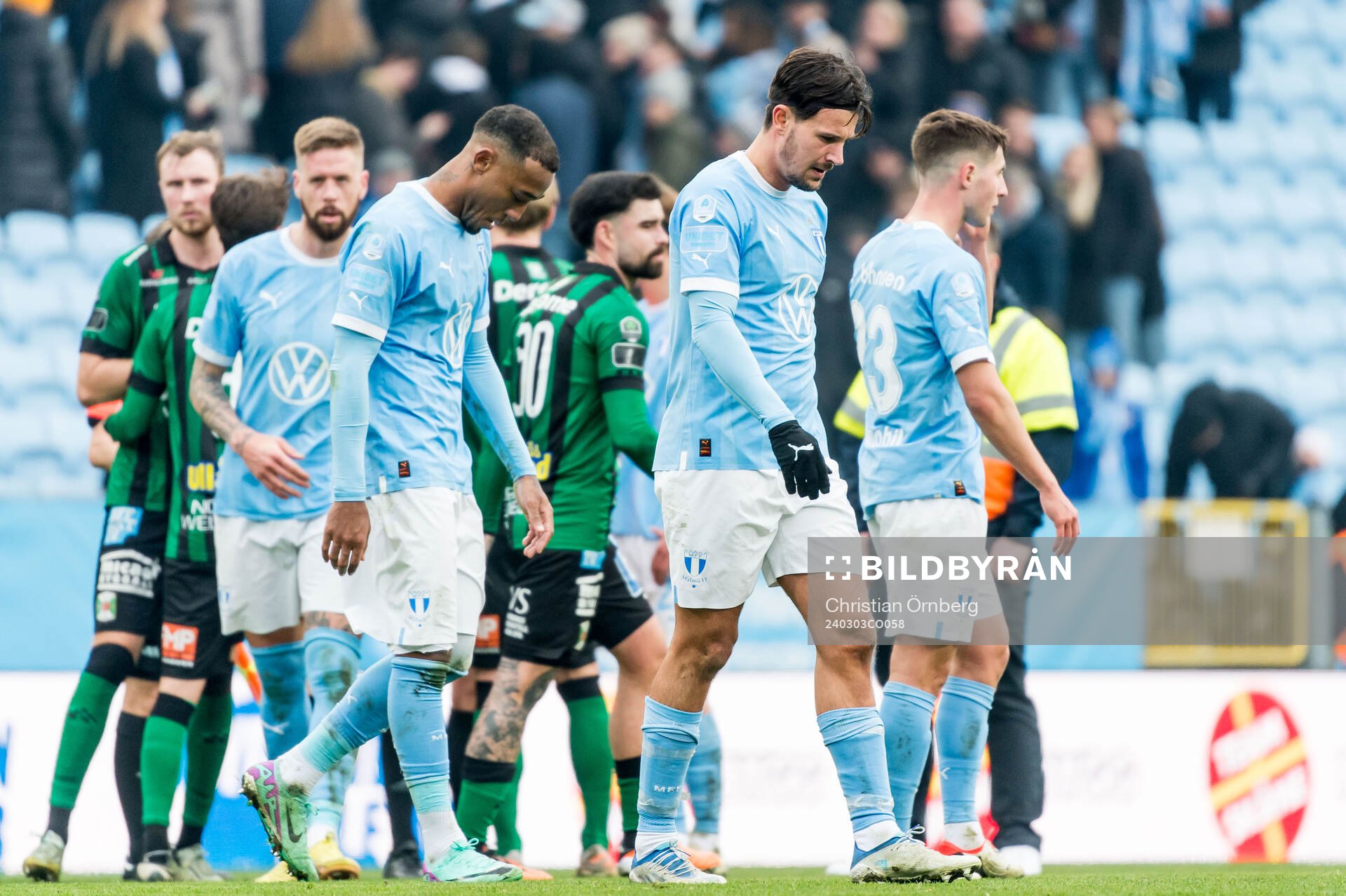 Malmö FFs Stefano Vecchia deppar