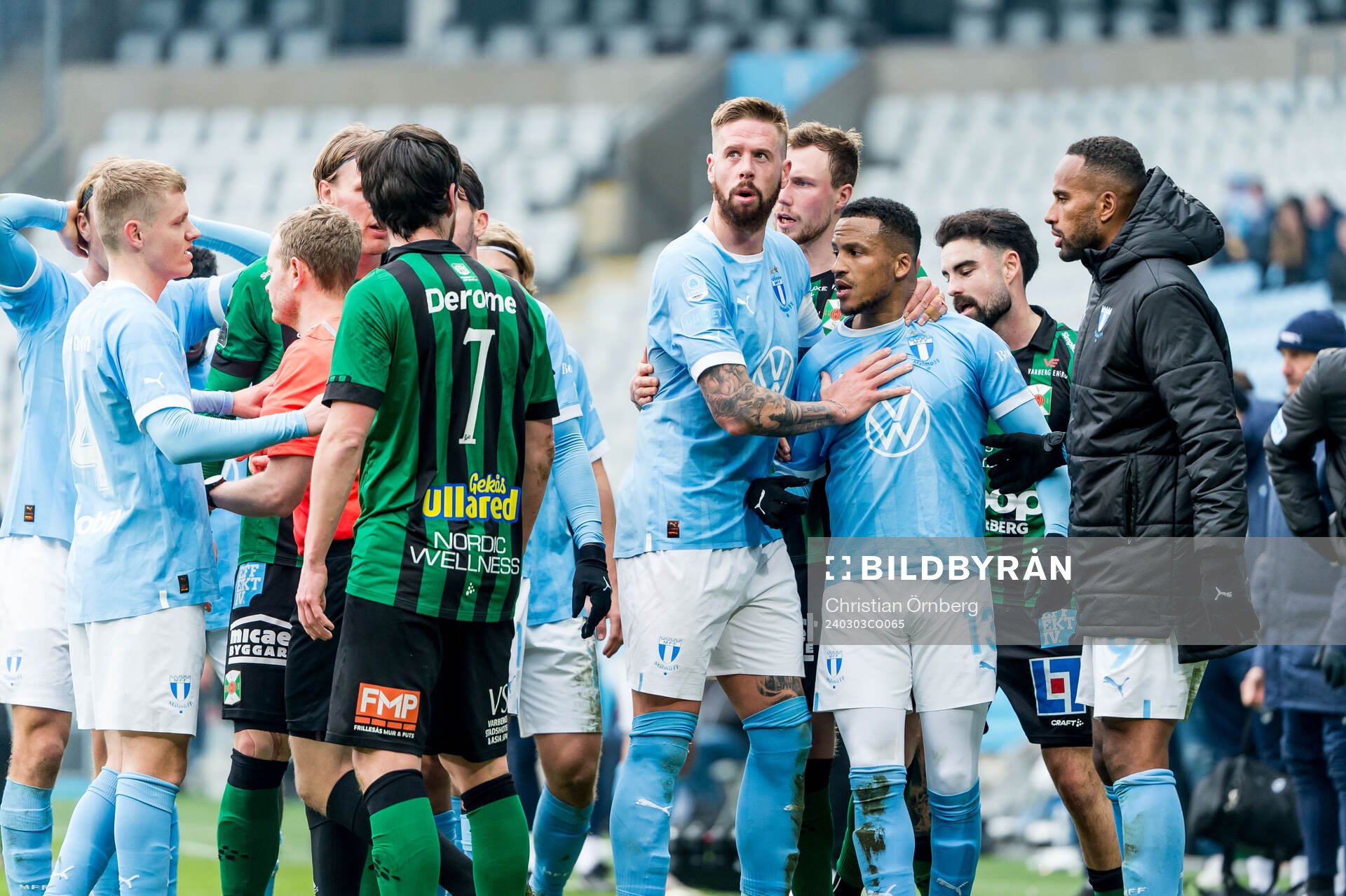 Malmö FFs Martin Olsson deppar
