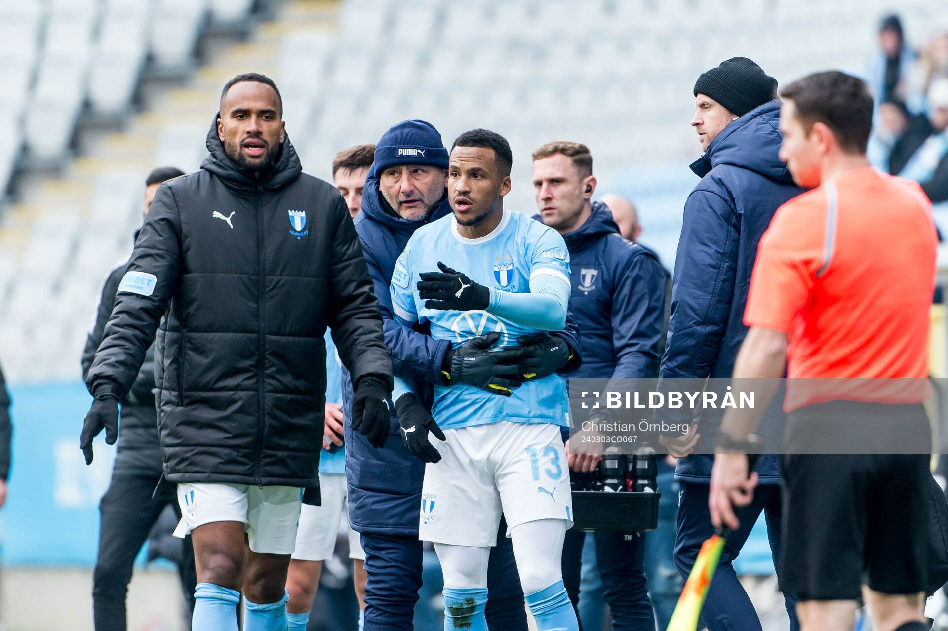 Malmö FFs Martin Olsson deppar