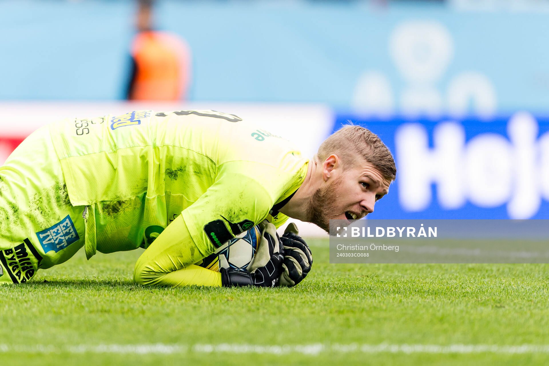 Varbergs målvakt Fredrik Andersson