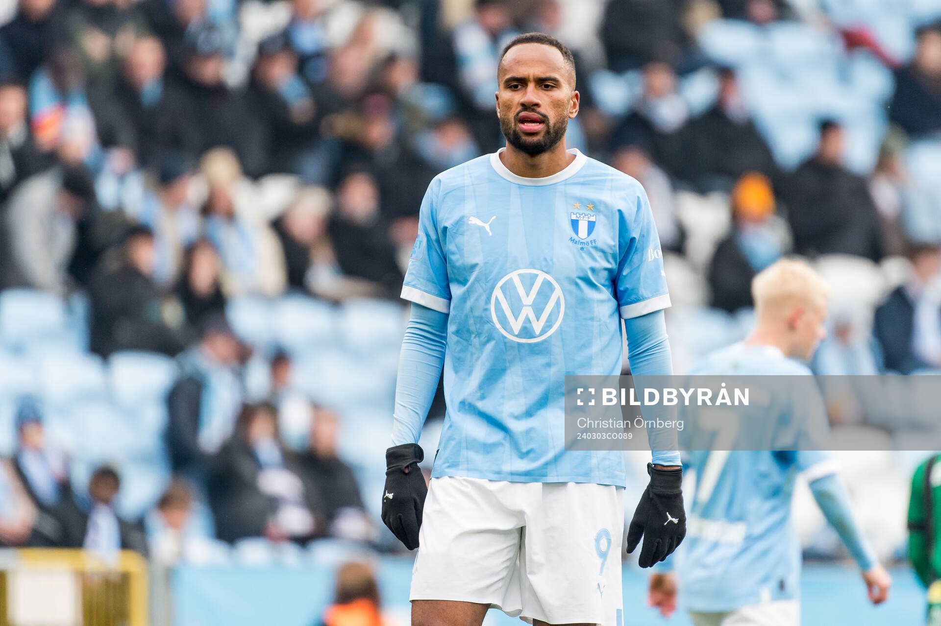 Malmö FFs Isaac Kiese Thelin deppar