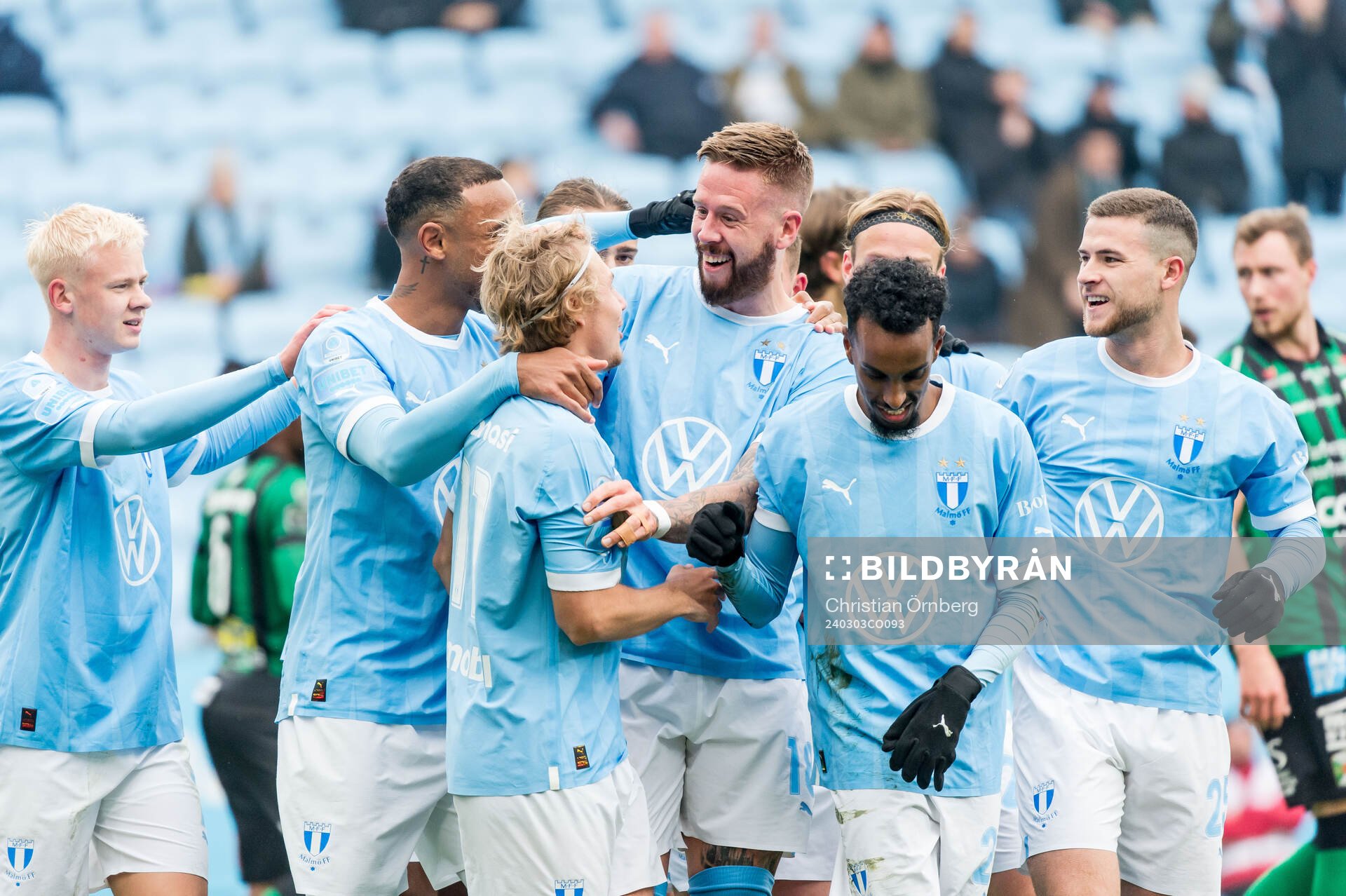 Malmö FFs Pontus Jansson jublar