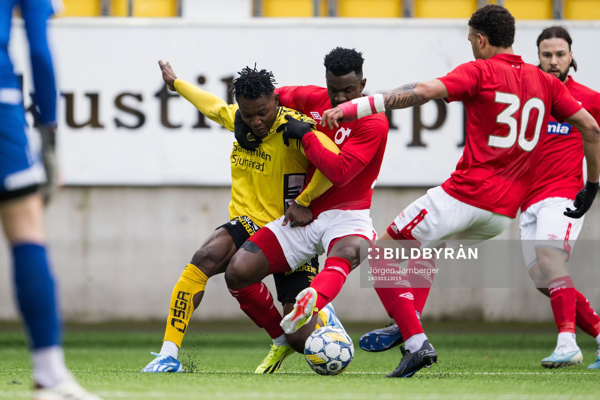 Elfsborgs Jalal Abdullah och Degerfors Mamadouba Diaby