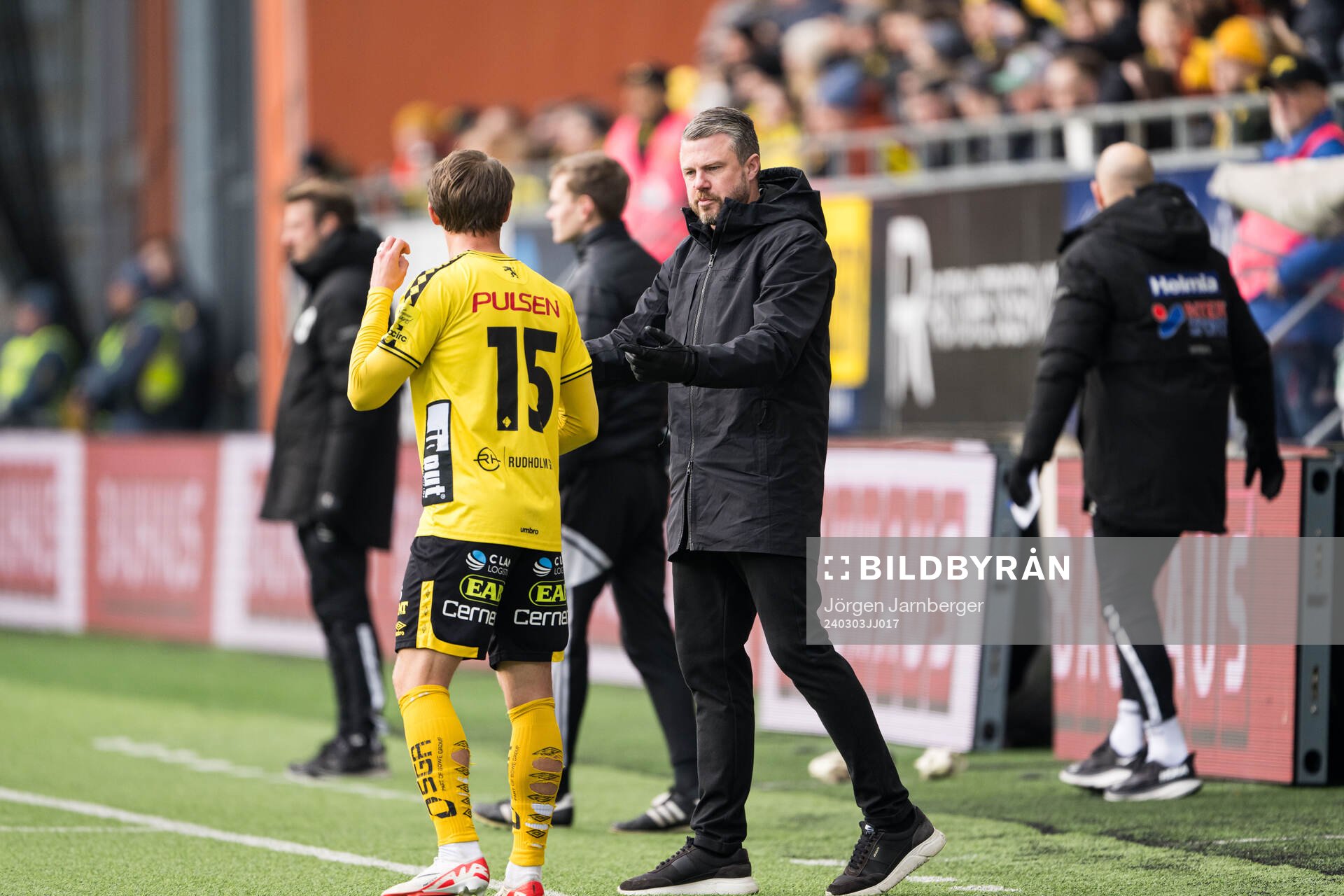 Elfsborgs manager Jimmy Thelin