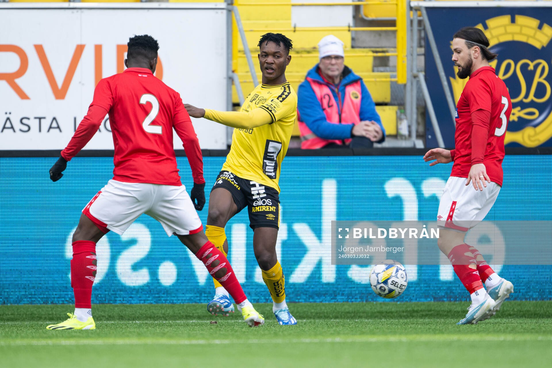 Elfsborgs Jalal Abdullah och Degerfors Abdelkarim Mammar