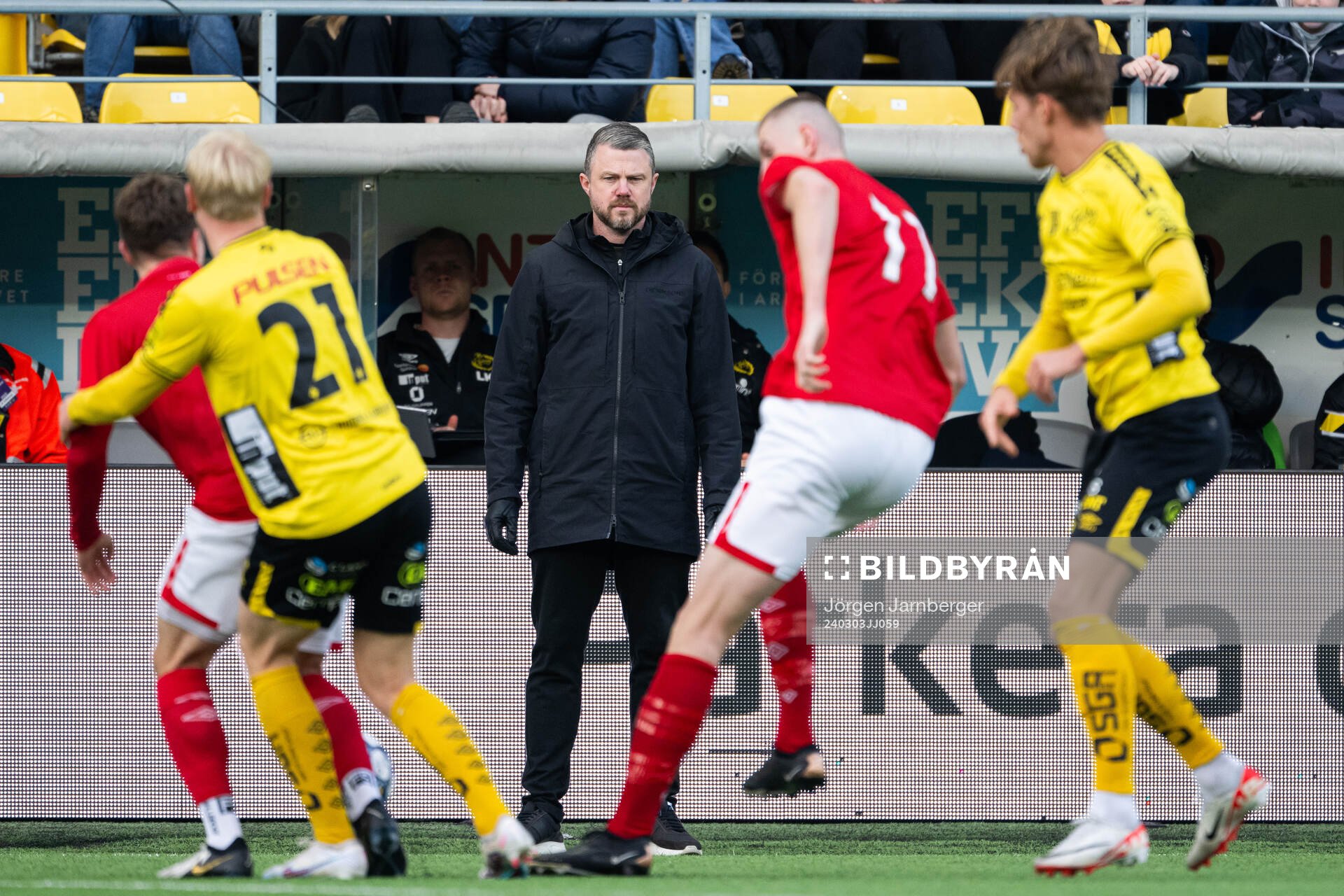 Elfsborgs manager Jimmy Thelin