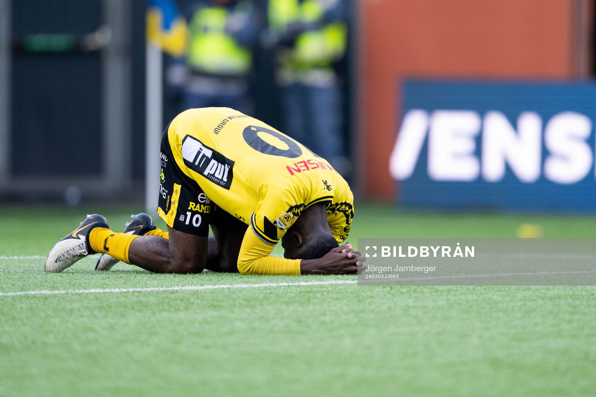 Elfsborgs Michael Baidoo deppar