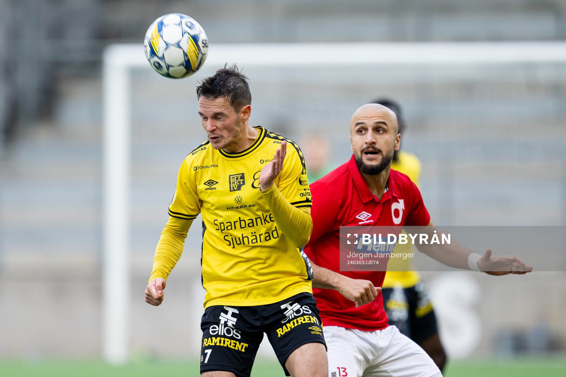 Elfsborgs Jens Jakob Dyhr Thomasen och Degerfors Pashang