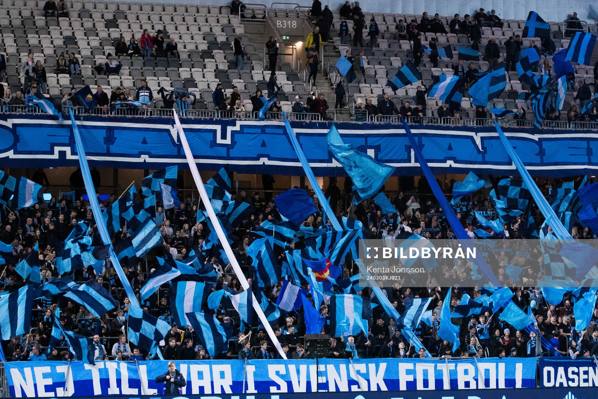 Djurgårdens supportrar