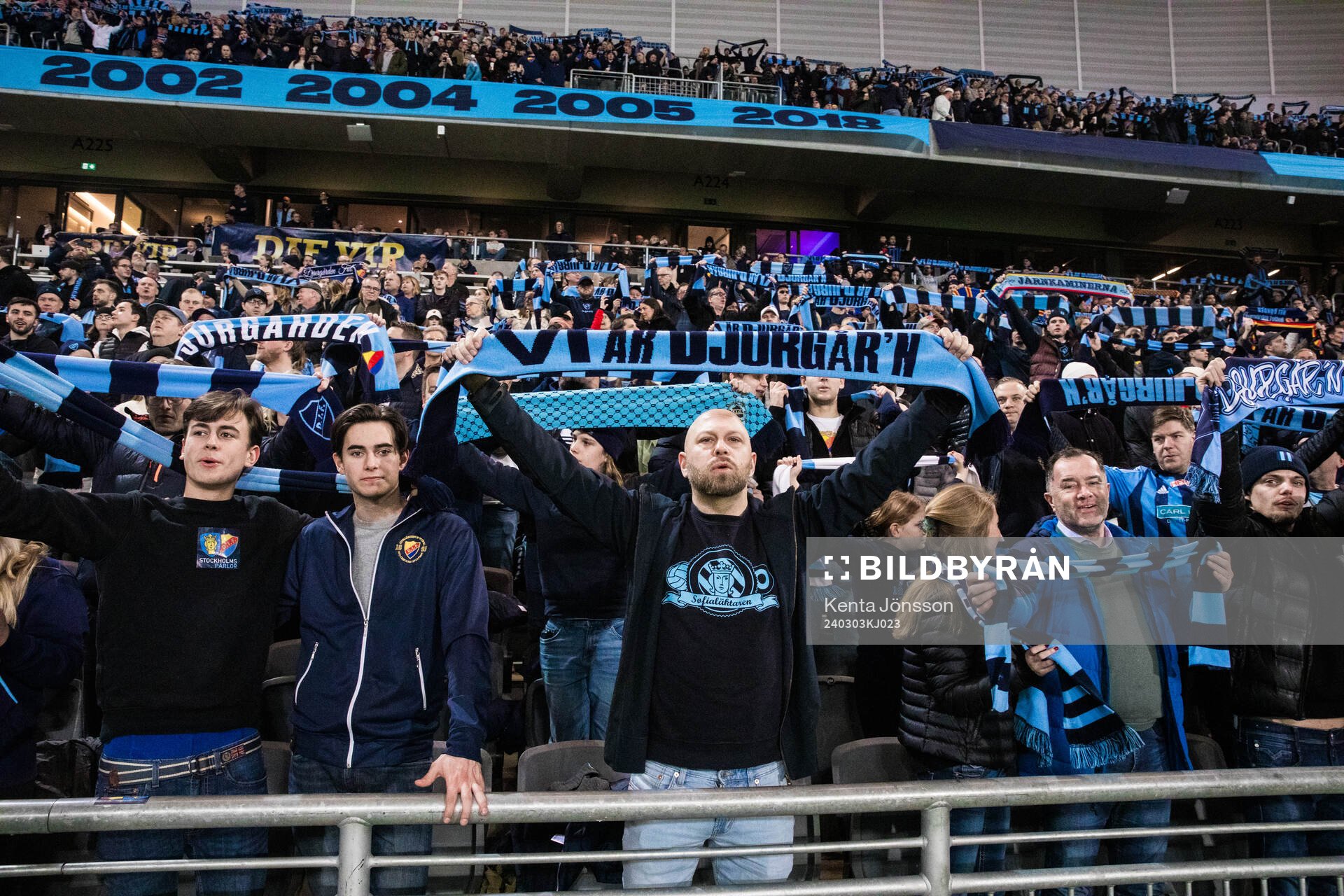 Djurgårdens supportrar