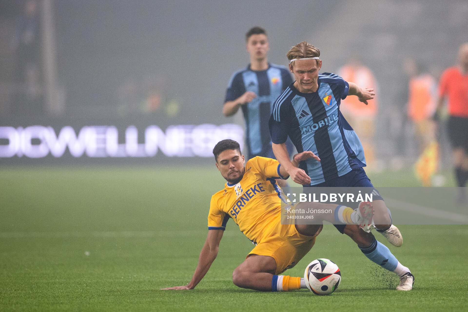 IFK Göteborgs Thomas Santos och Djurgårdens Tobias
