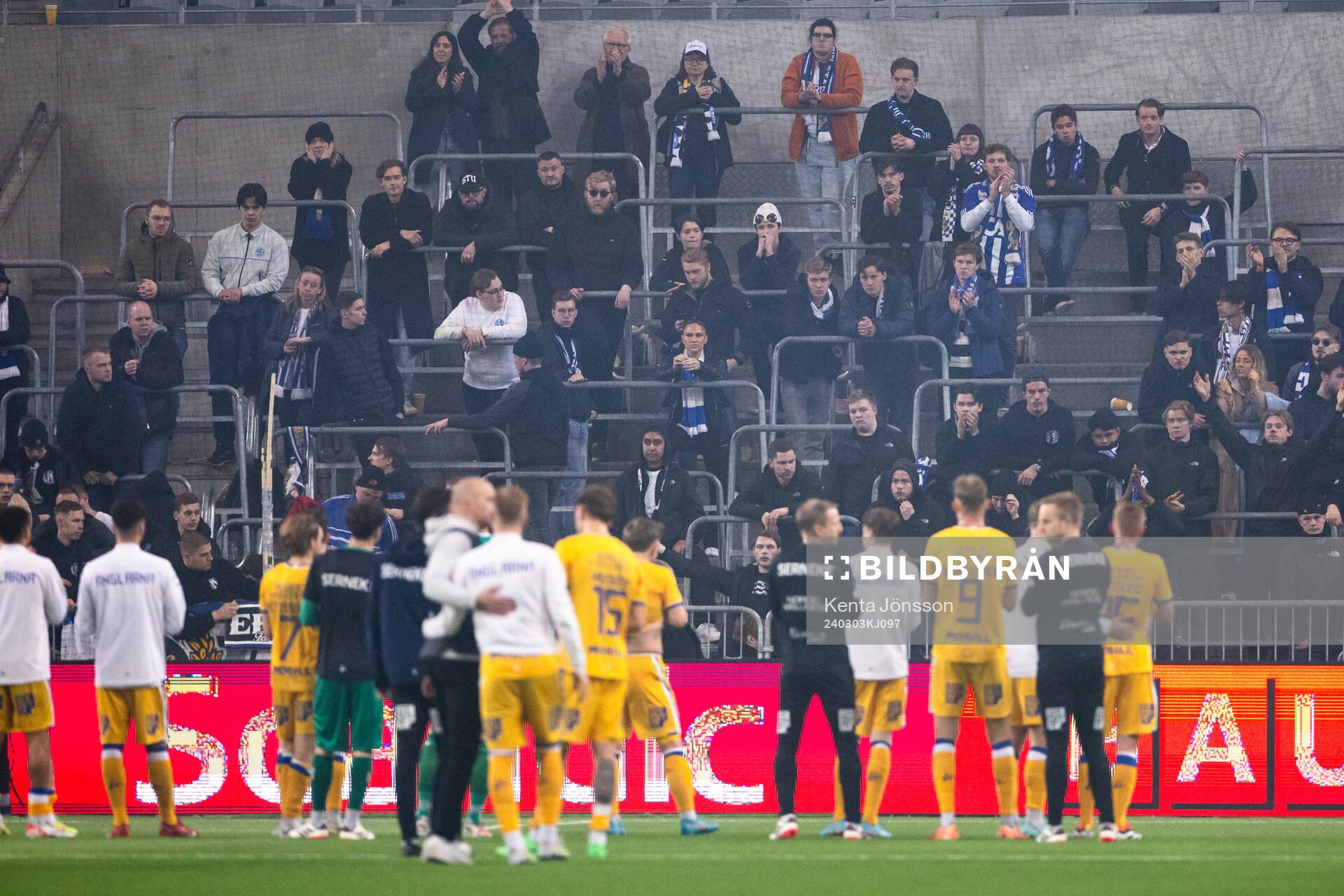 IFK Göteborgs spelare deppar