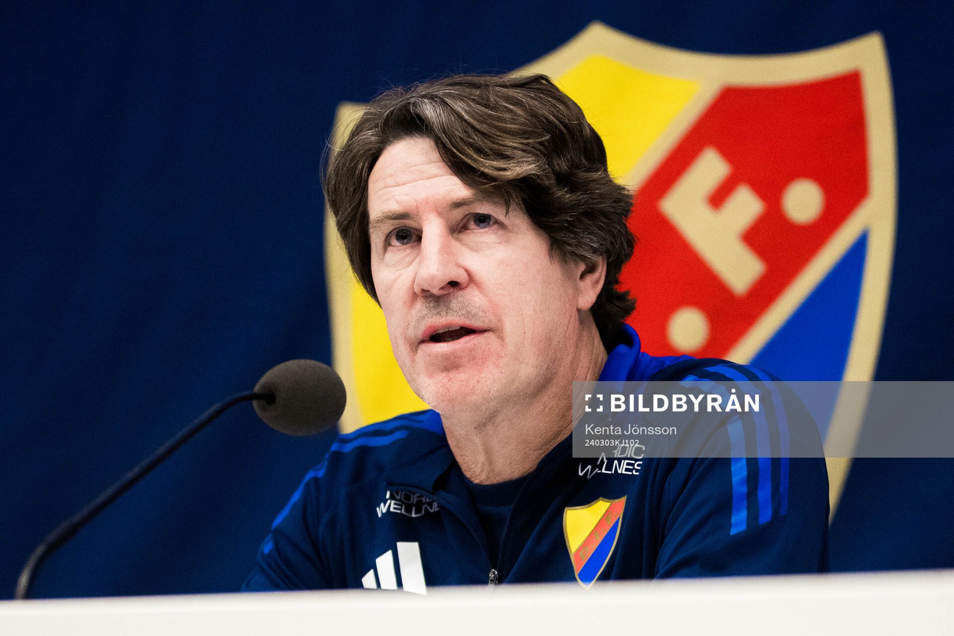 Djurgårdens tränare Thomas Lagerlöf
