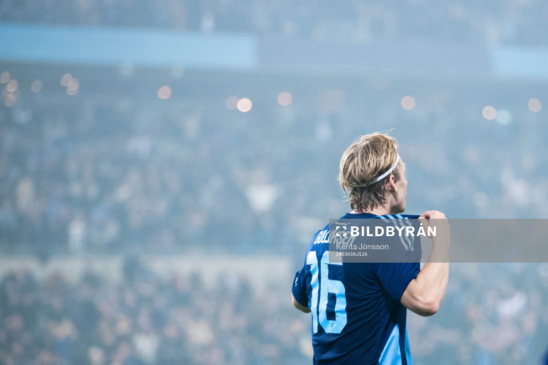 Djurgårdens Tobias Gulliksen jublar