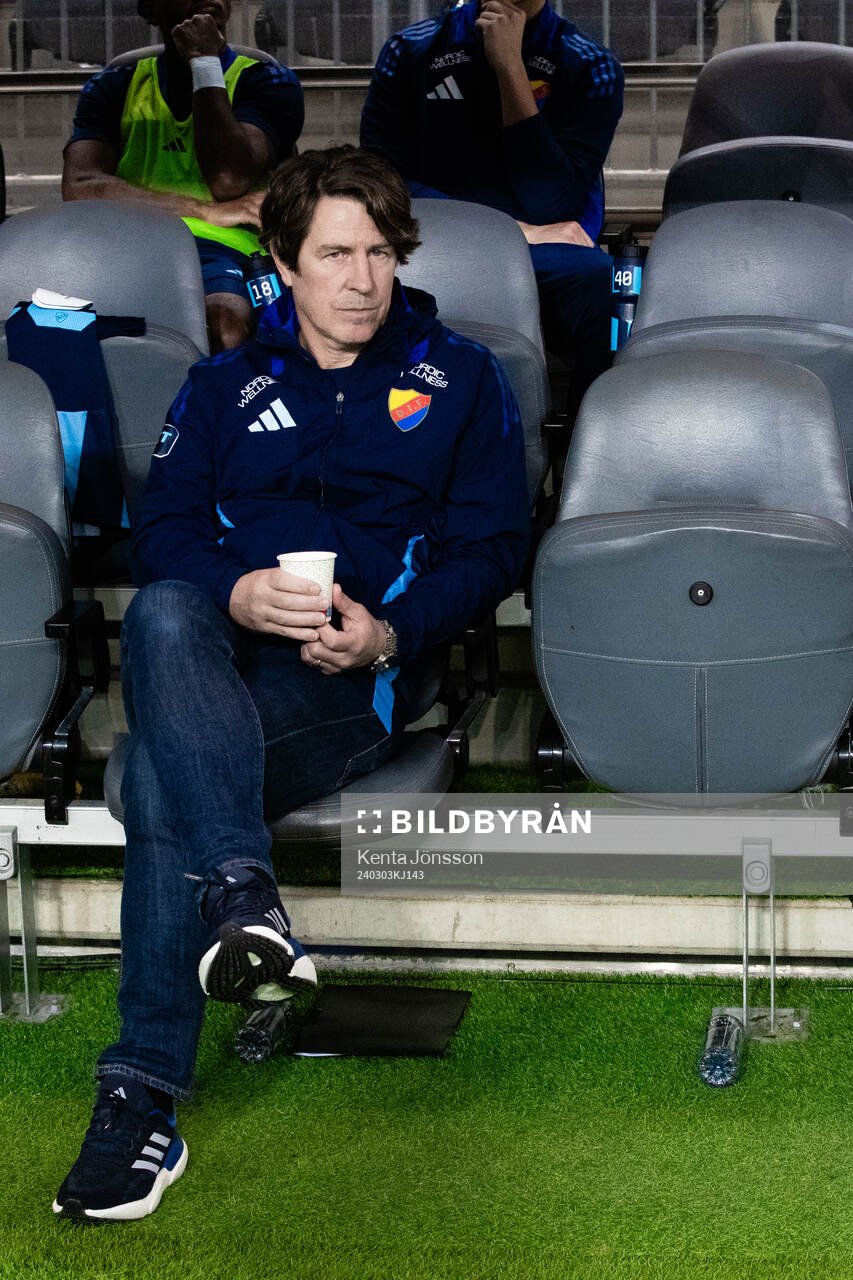 Djurgårdens tränare Thomas Lagerlöf