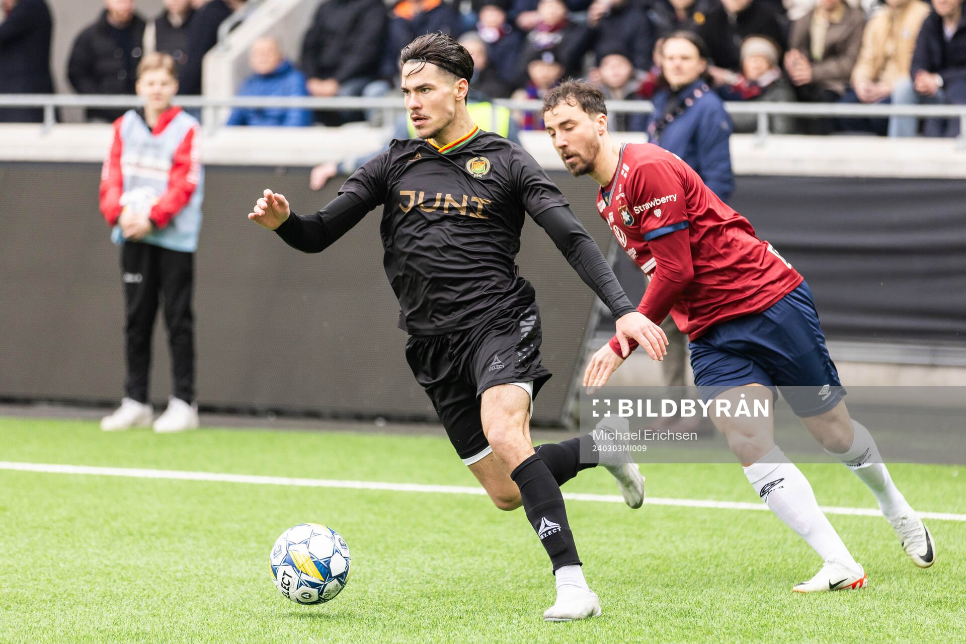 GAISs William Milovanovic och Örgrytes Jonathan Azulay