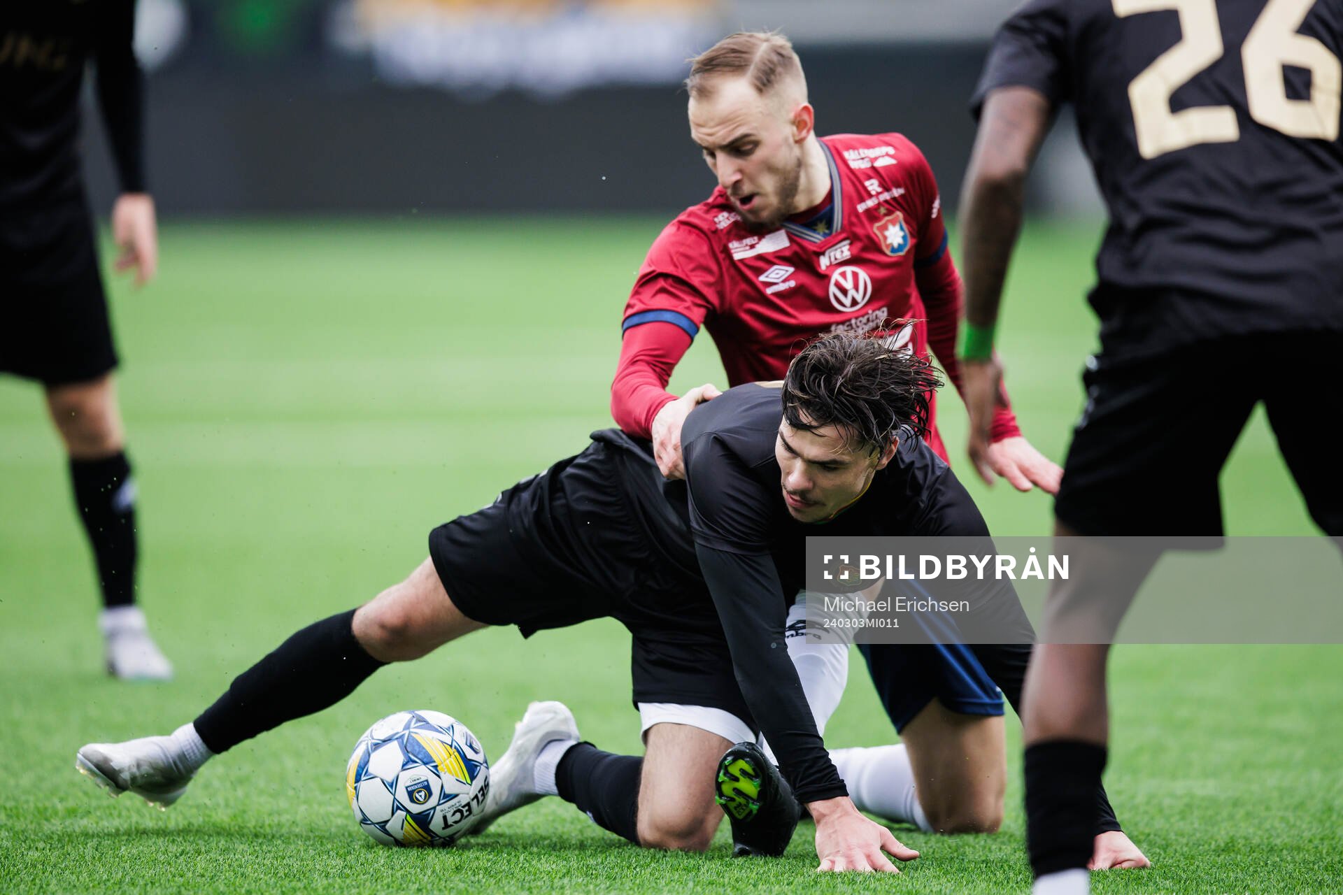 GAISs William Milovanovic och Örgrytes Amel Mujanic