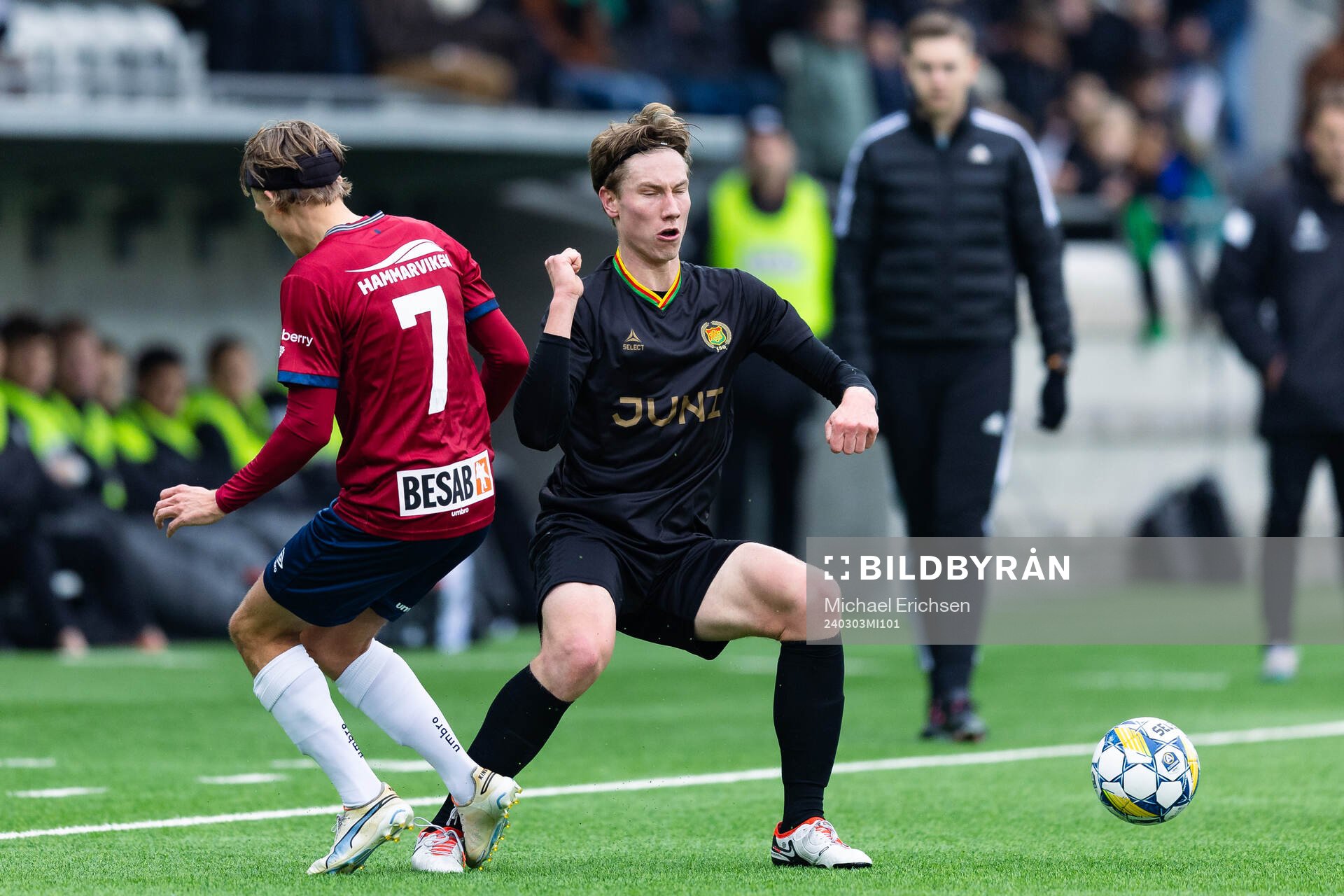 Örgrytes Charlie Vindehall och GAIS Robin Frej