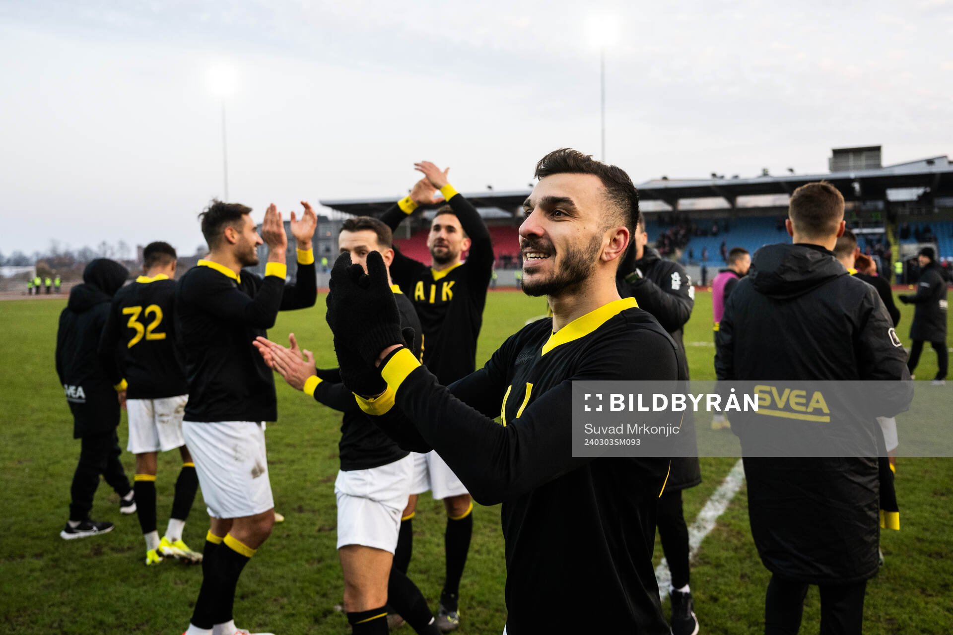 AIKs Ioannis Pittas jublar