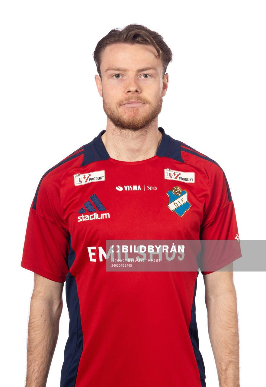 Östers Daniel Ljung poserar för ett porträtt den 4 mars 2024 i Växjö.