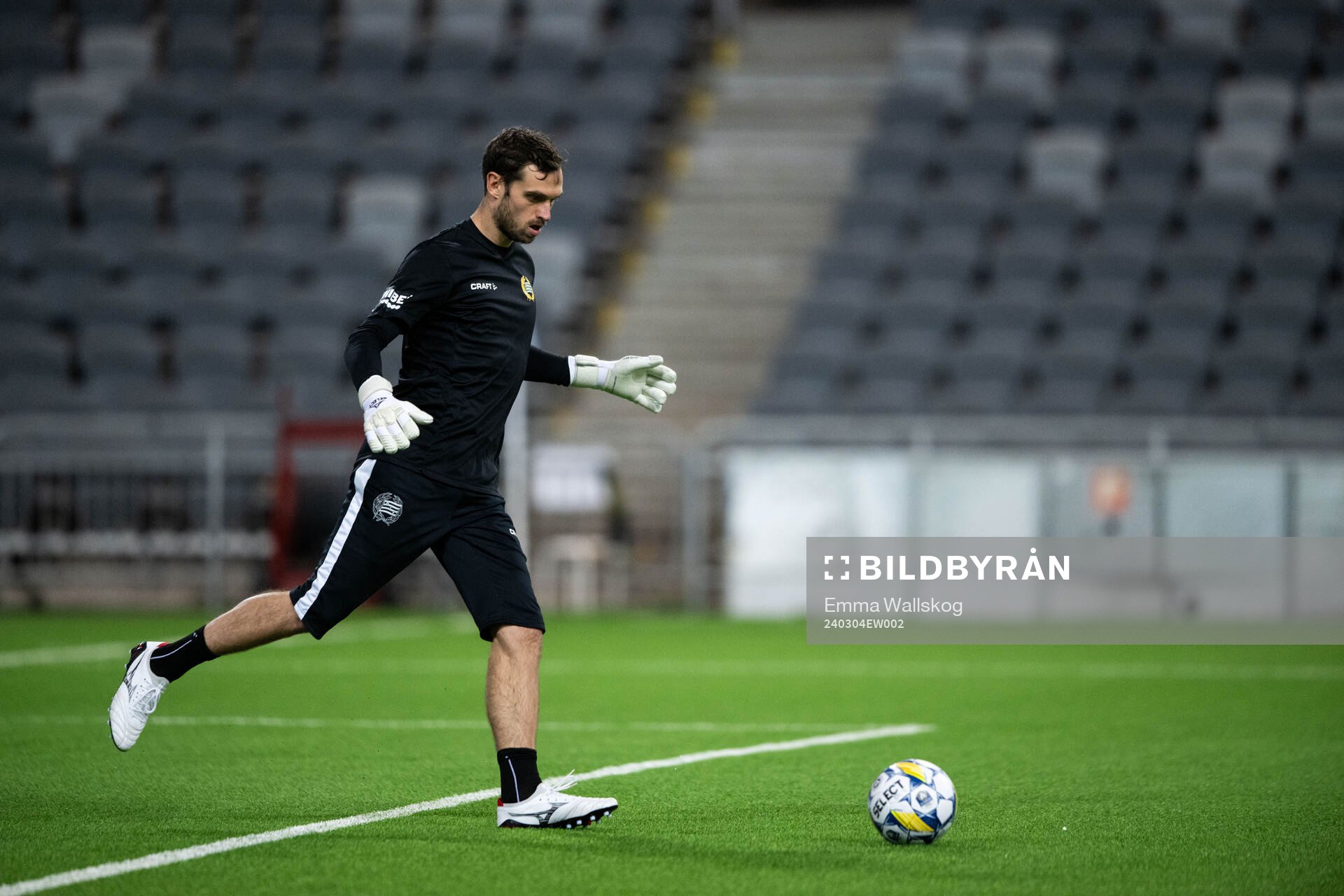 Hammarbys målvakt Davor Blazevic