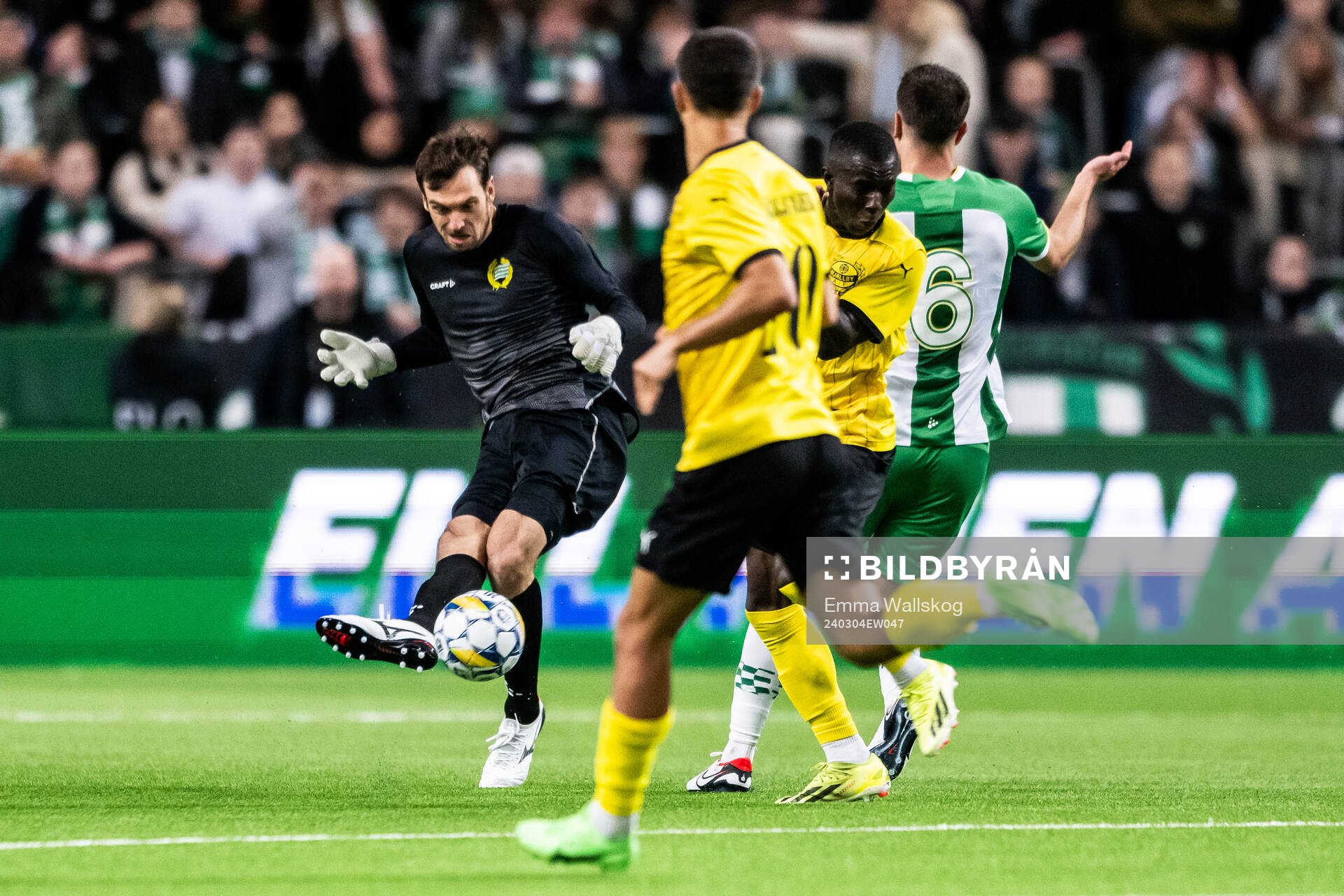 Hammarbys målvakt Davor Blazevic