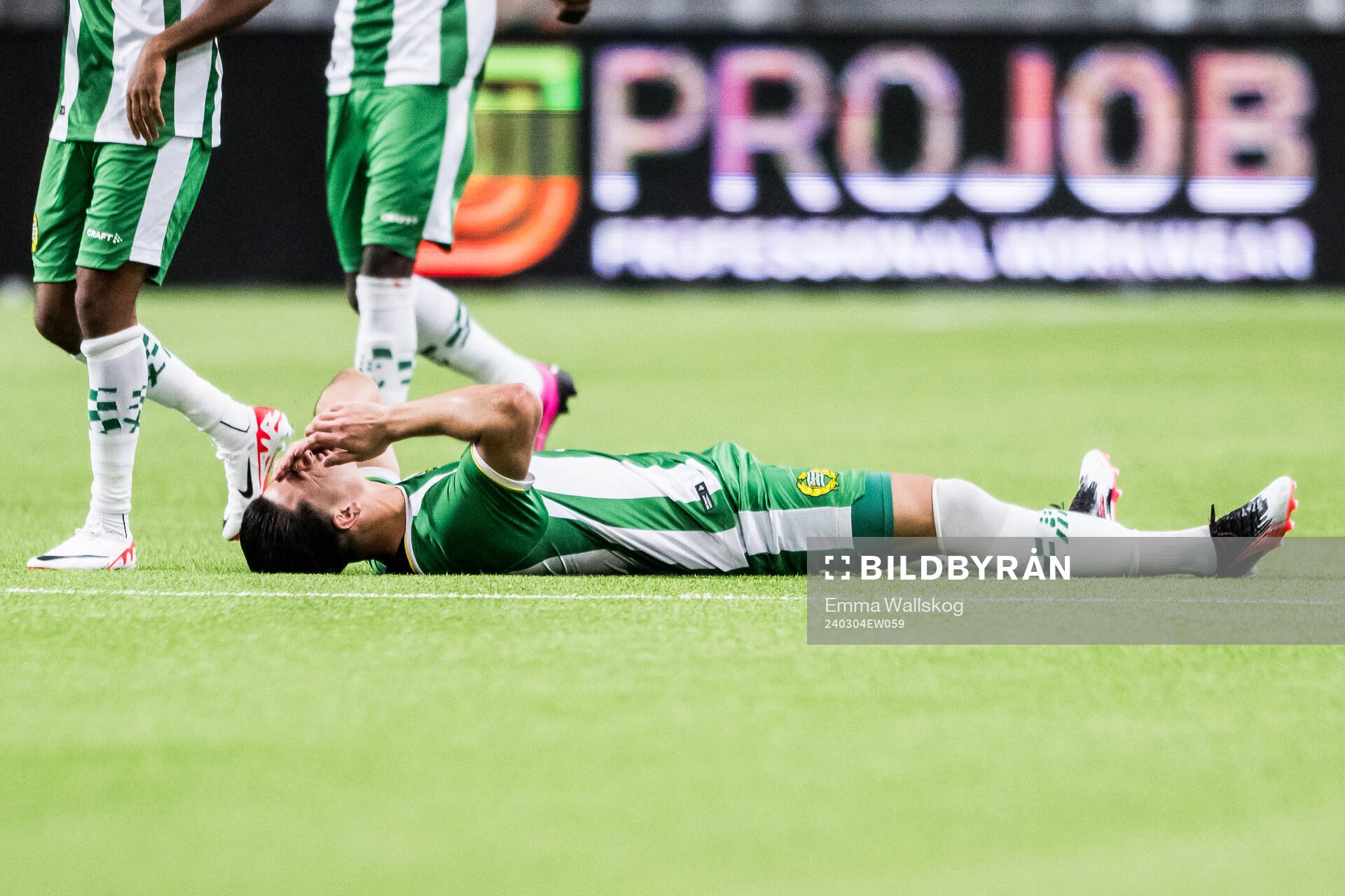 Hammarbys Jusef Erabi deppar