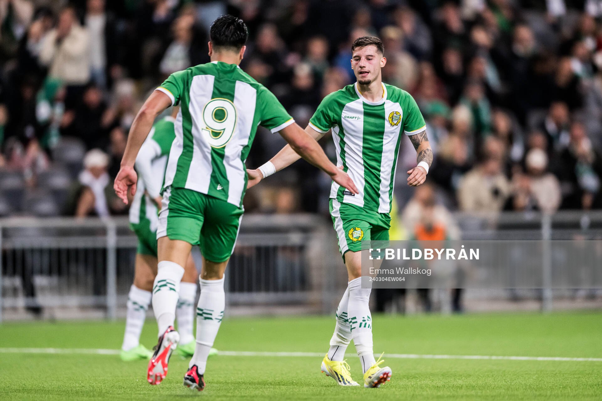 Hammarbys Jusef Erabi och Viktor Djukanovic