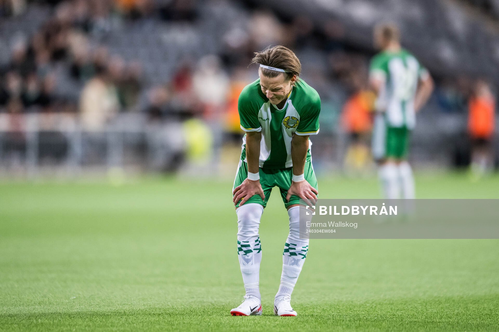 Hammarbys August Mikkelsen har ont